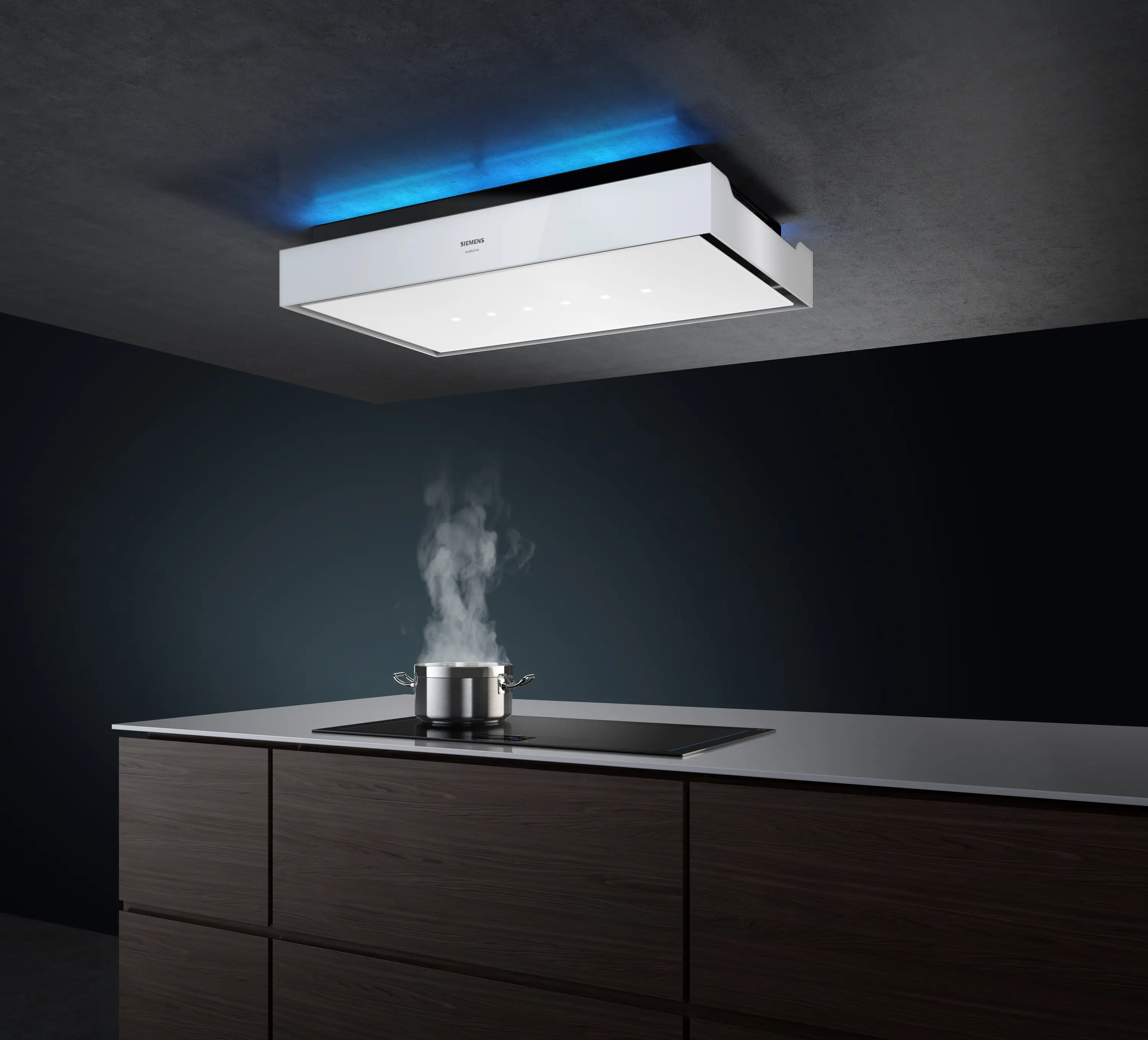 Siemens Home Appliances - iQ700, ceiling cooker hood, 105 cm, White