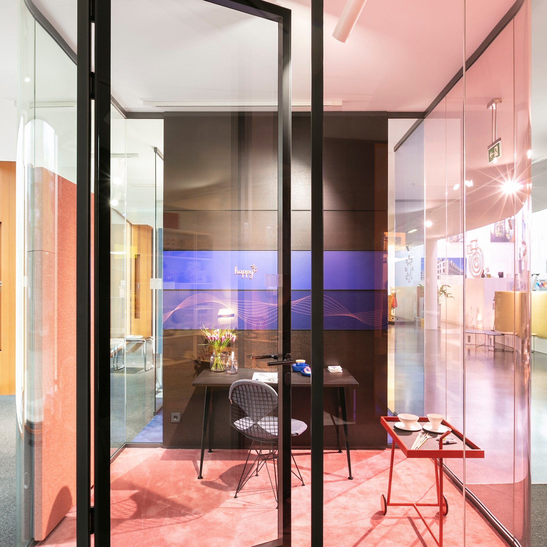 Afficher le produit fecodoor glass S70 du fabricant feco. Die Systemwand.
