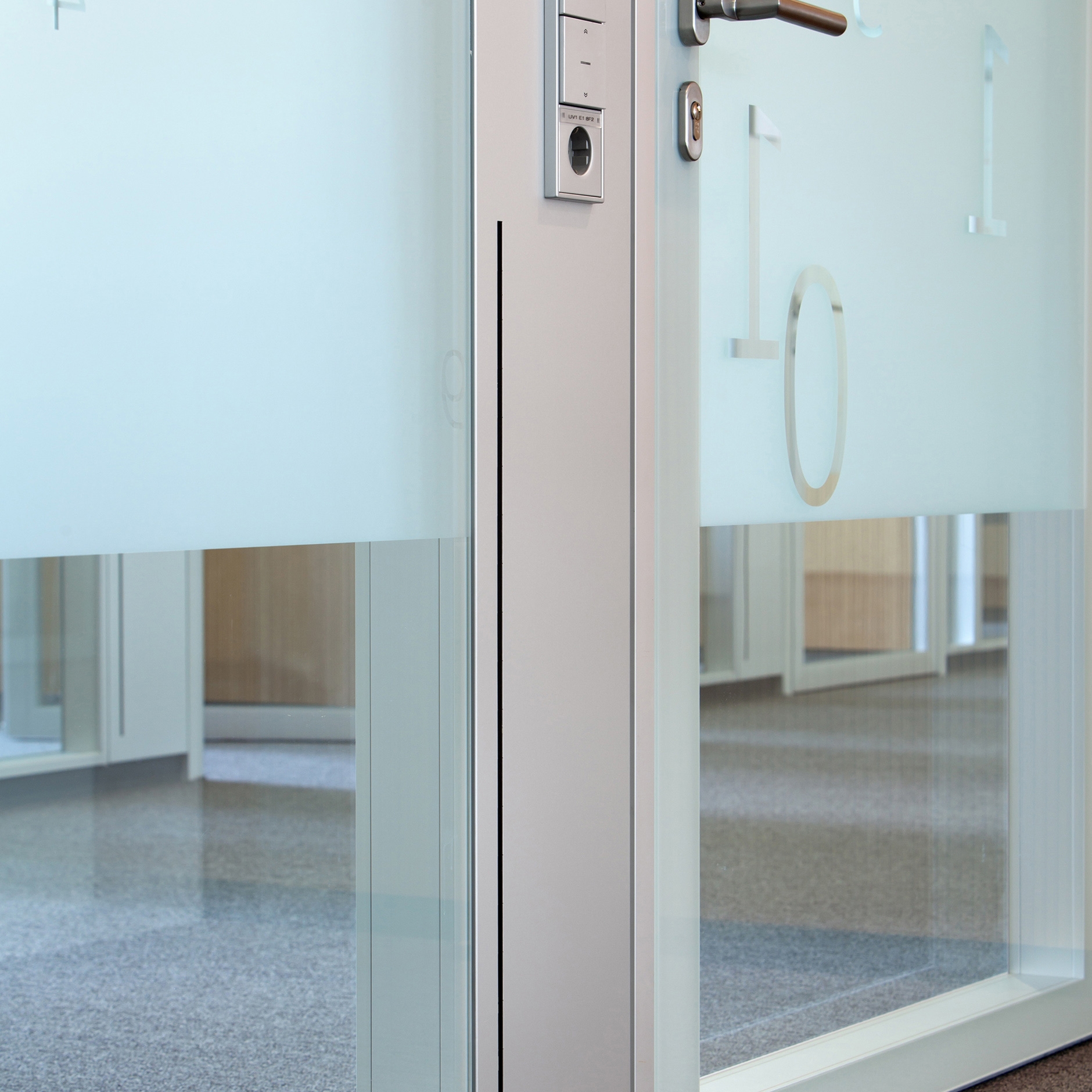 Display product fecoair from manufacturer feco. Die Systemwand.