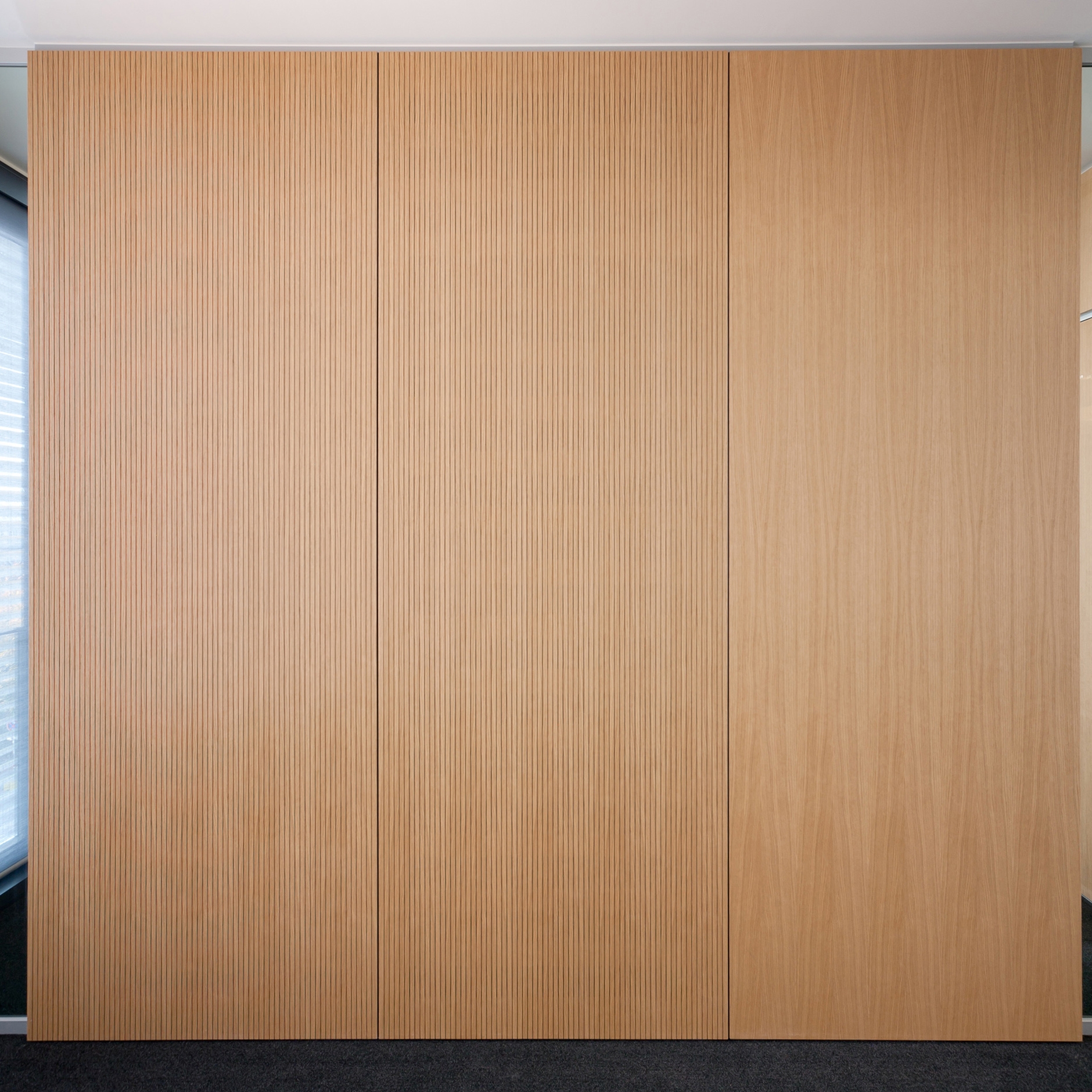 Display product fecowall from manufacturer feco. Die Systemwand.