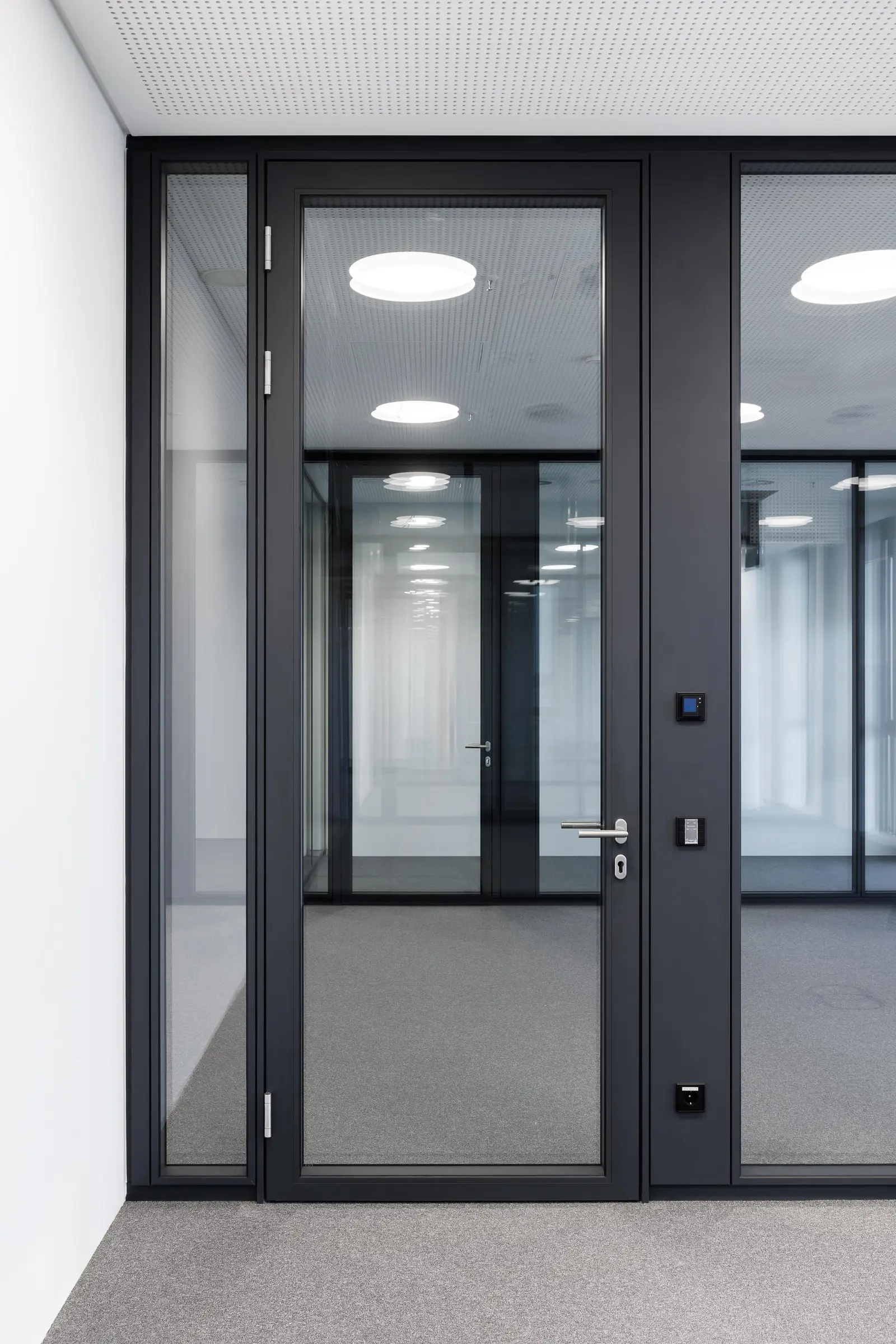FECODOOR A105 - GLASS DOOR - Internal doors from feco. Die Systemwand ...