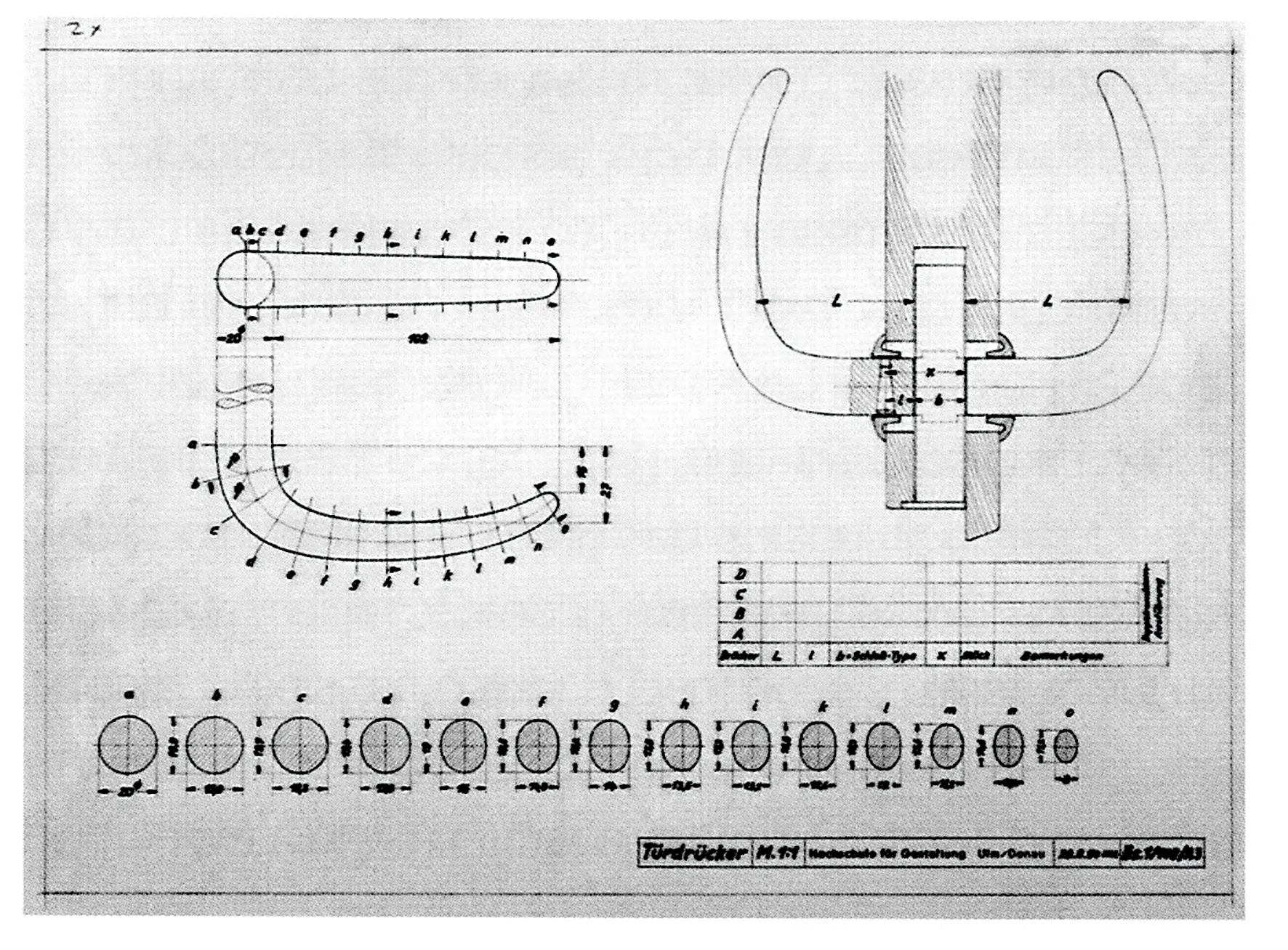 Griffwerk - Ulmer Griff