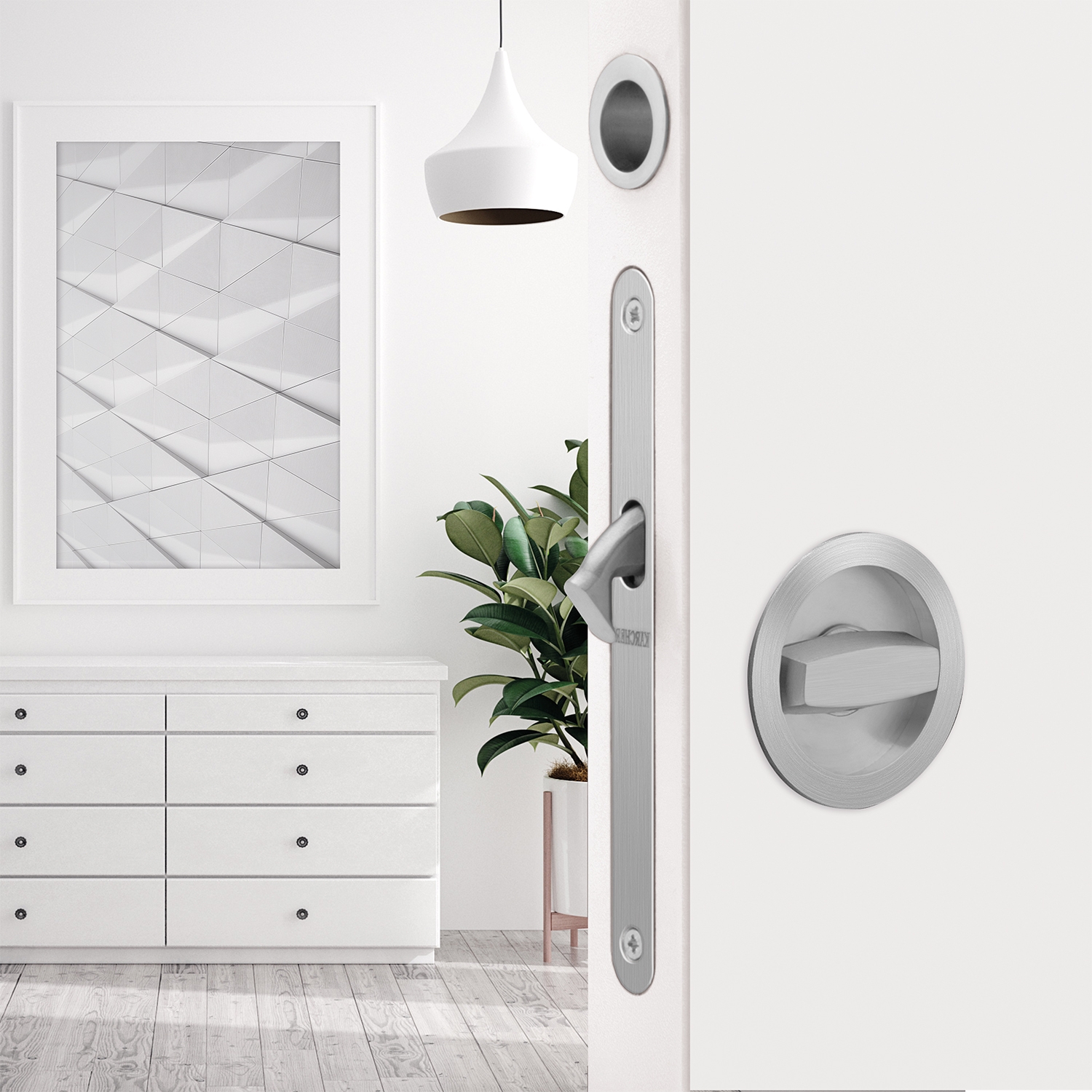 SET MANIGLIE AD INCASSO