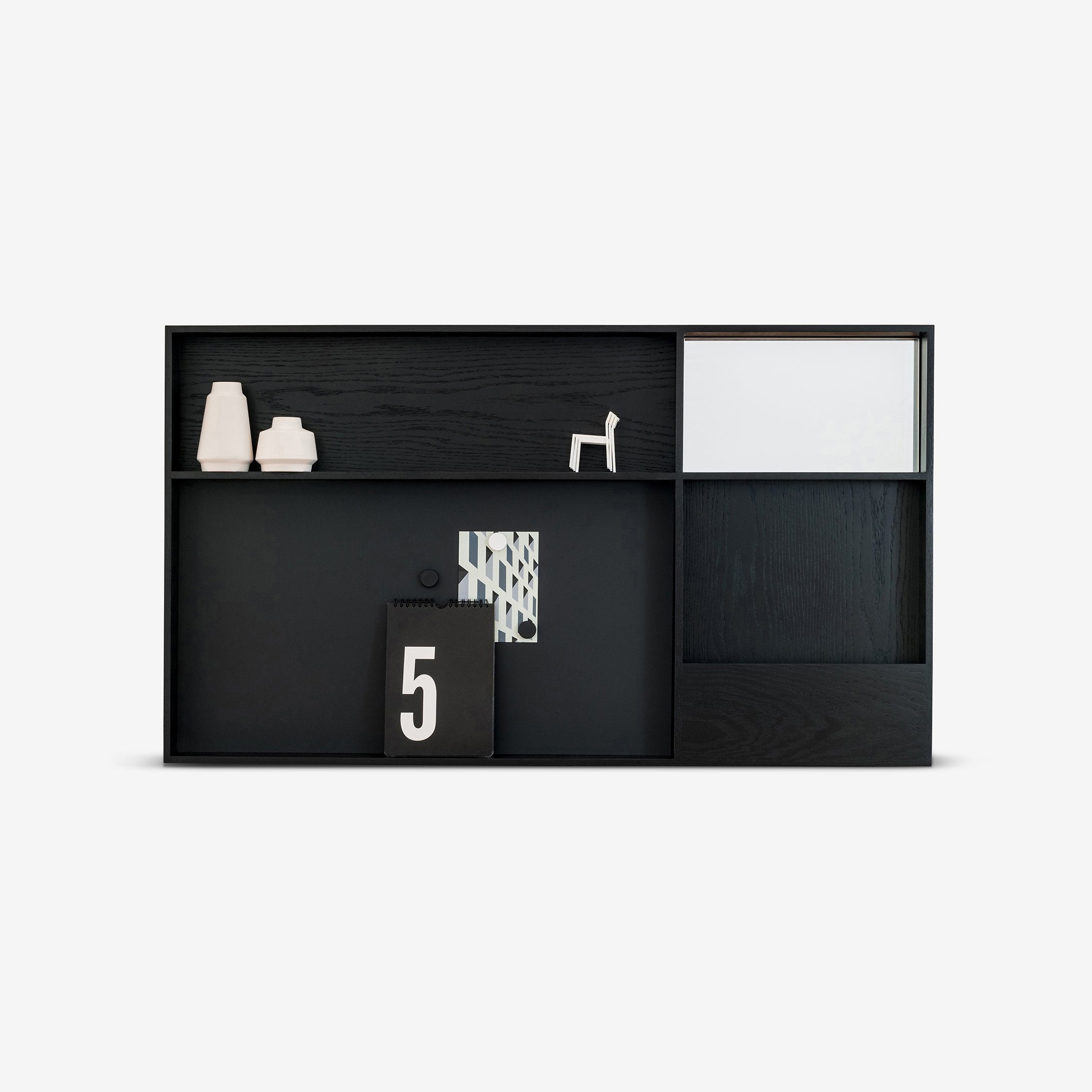 Arca Wall Box Large | Black Stain