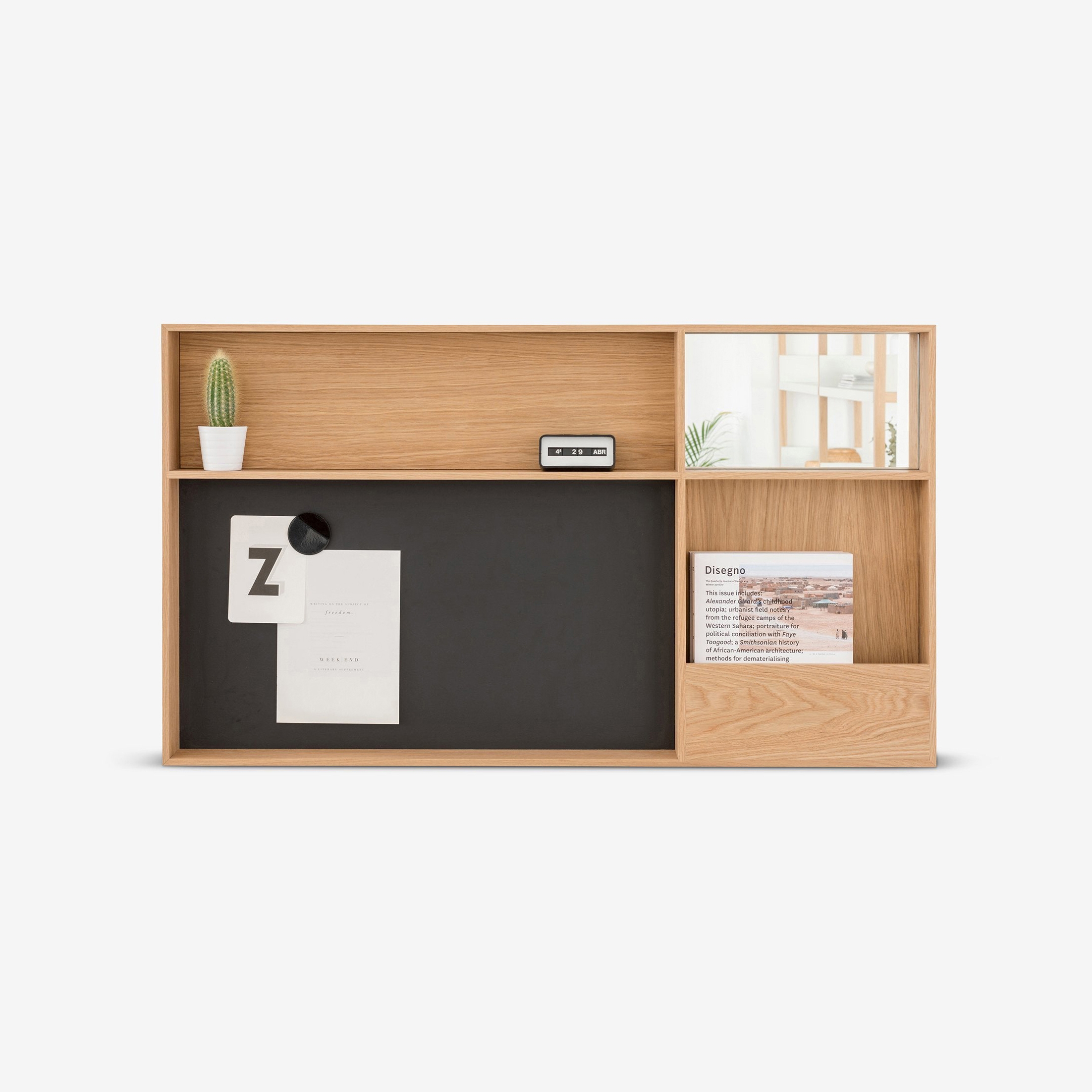 Display product Arca Wall Box Large | Oak from manufacturer Case Furniture
