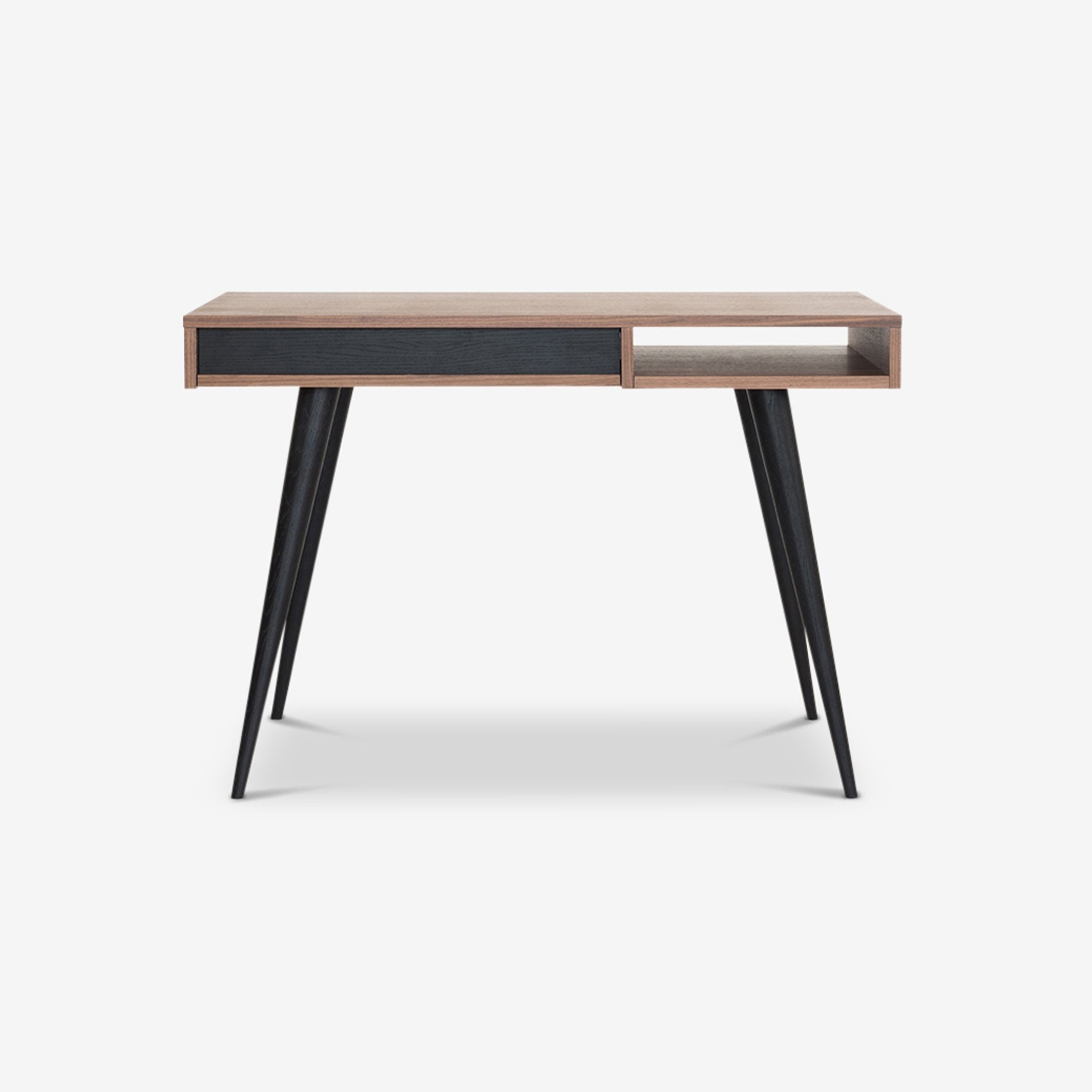 Celine Desk | Walnut/Black