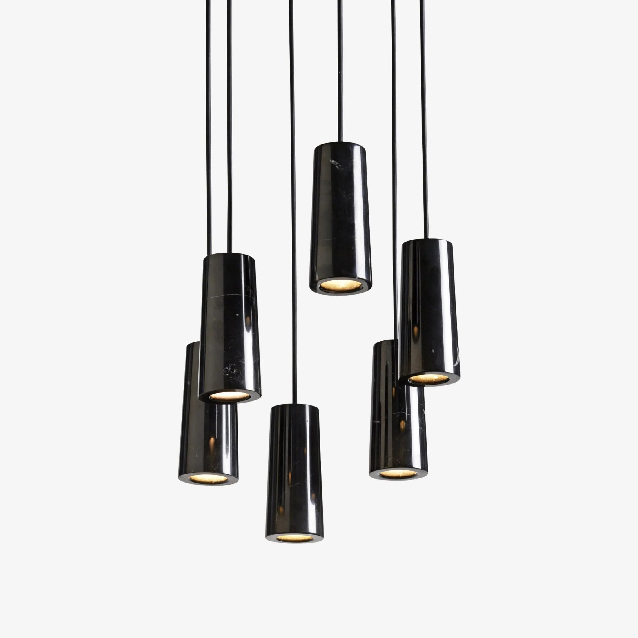 Core Pendant | Nero Marquina Marble
