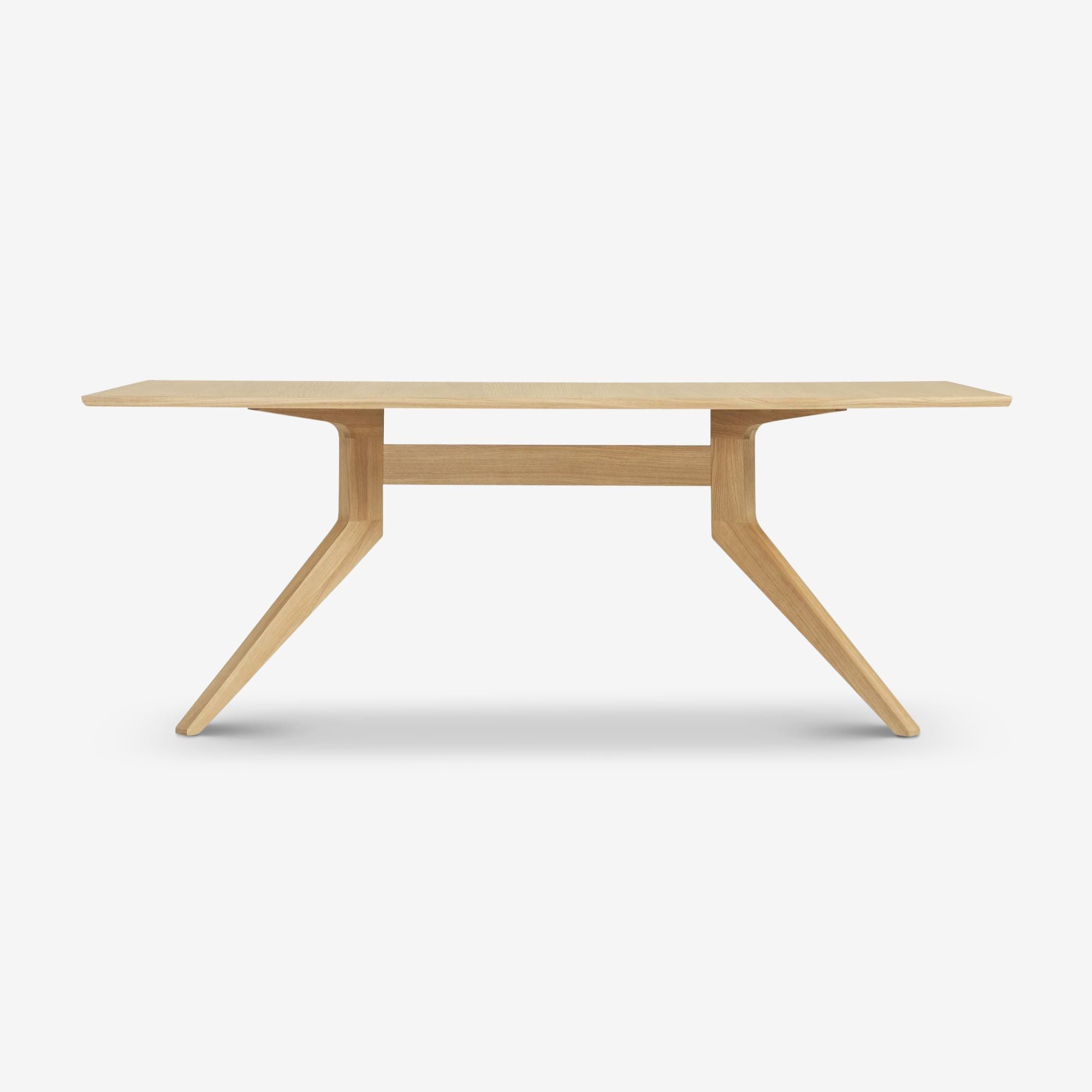 Cross Fixed Table | Oak