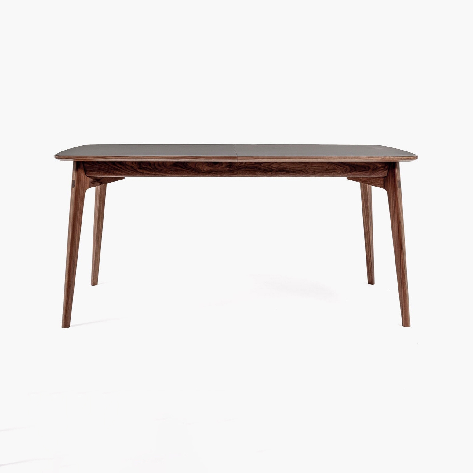 Dulwich Extending Table - Polaris Top | Walnut / Polaris Black