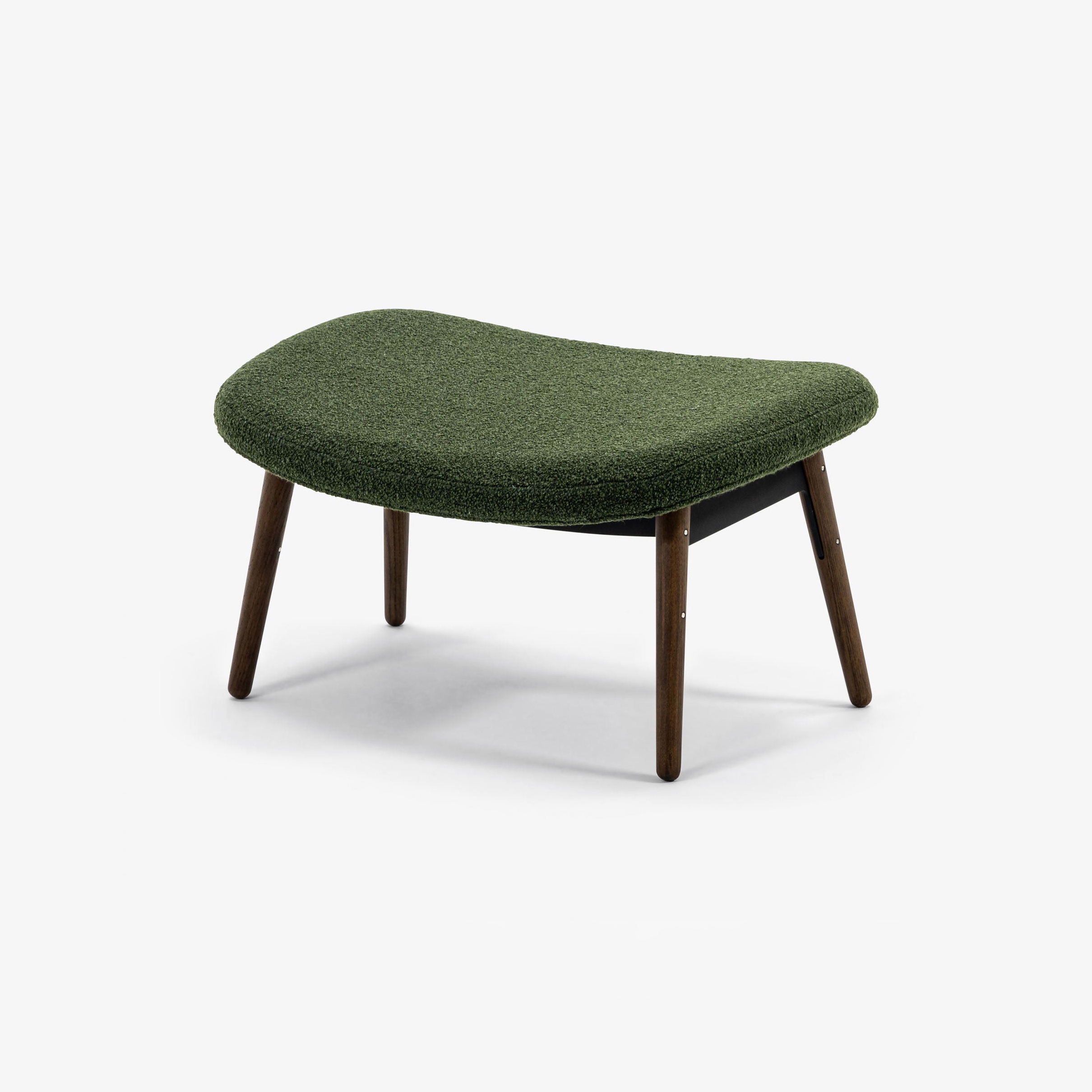 Display product Ella Ottoman | Walnut / Moss from manufacturer Case Furniture