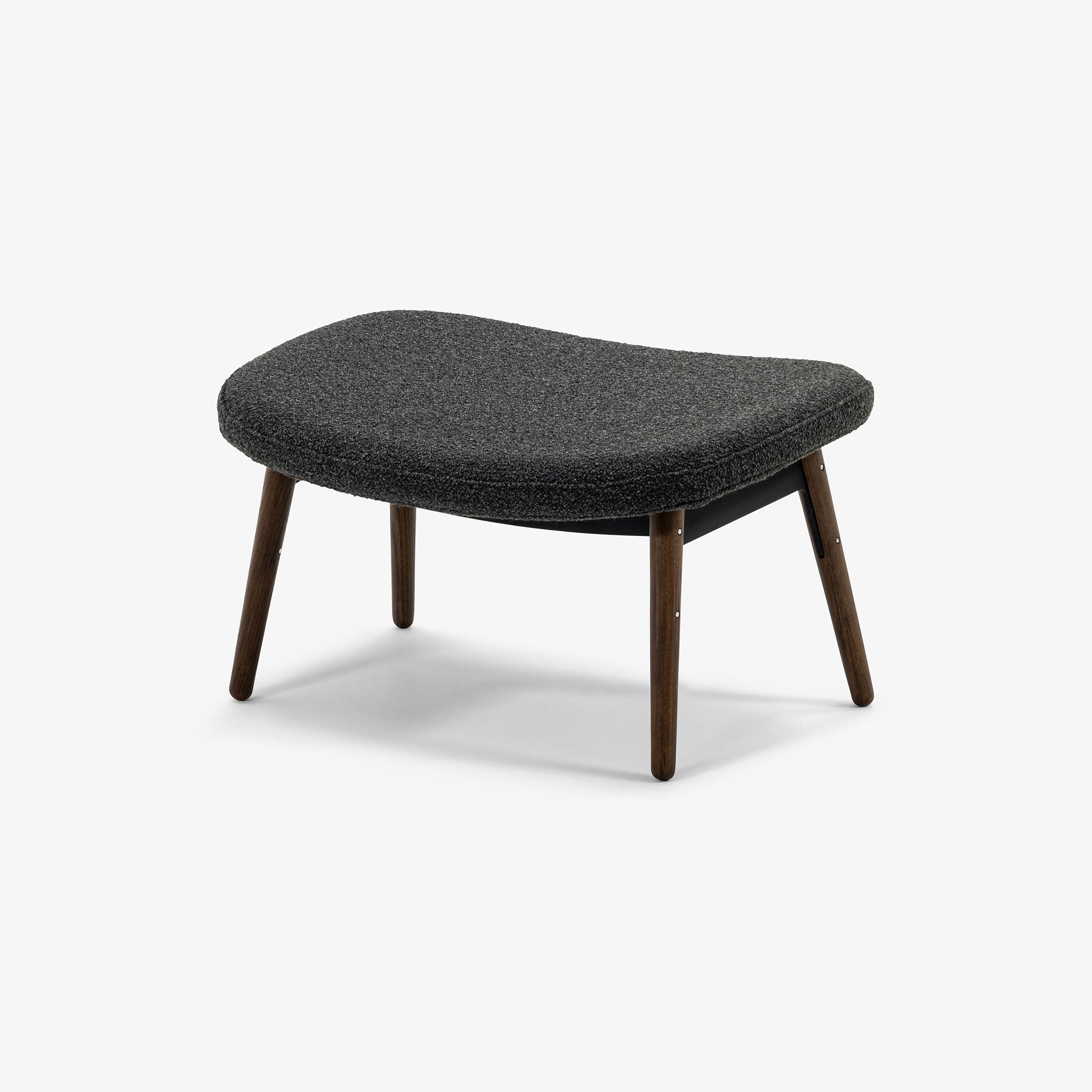 Display product Ella Ottoman | Walnut / Slate from manufacturer Case Furniture