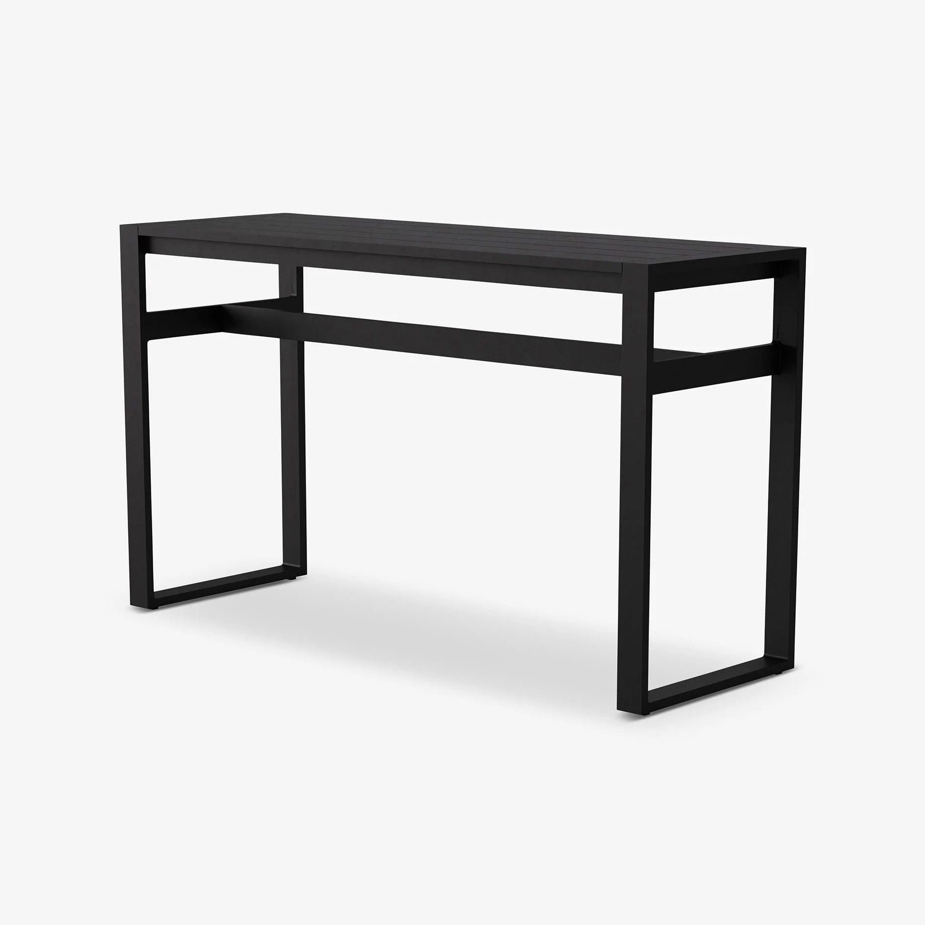 Eos Rectangular Bar Table | Black