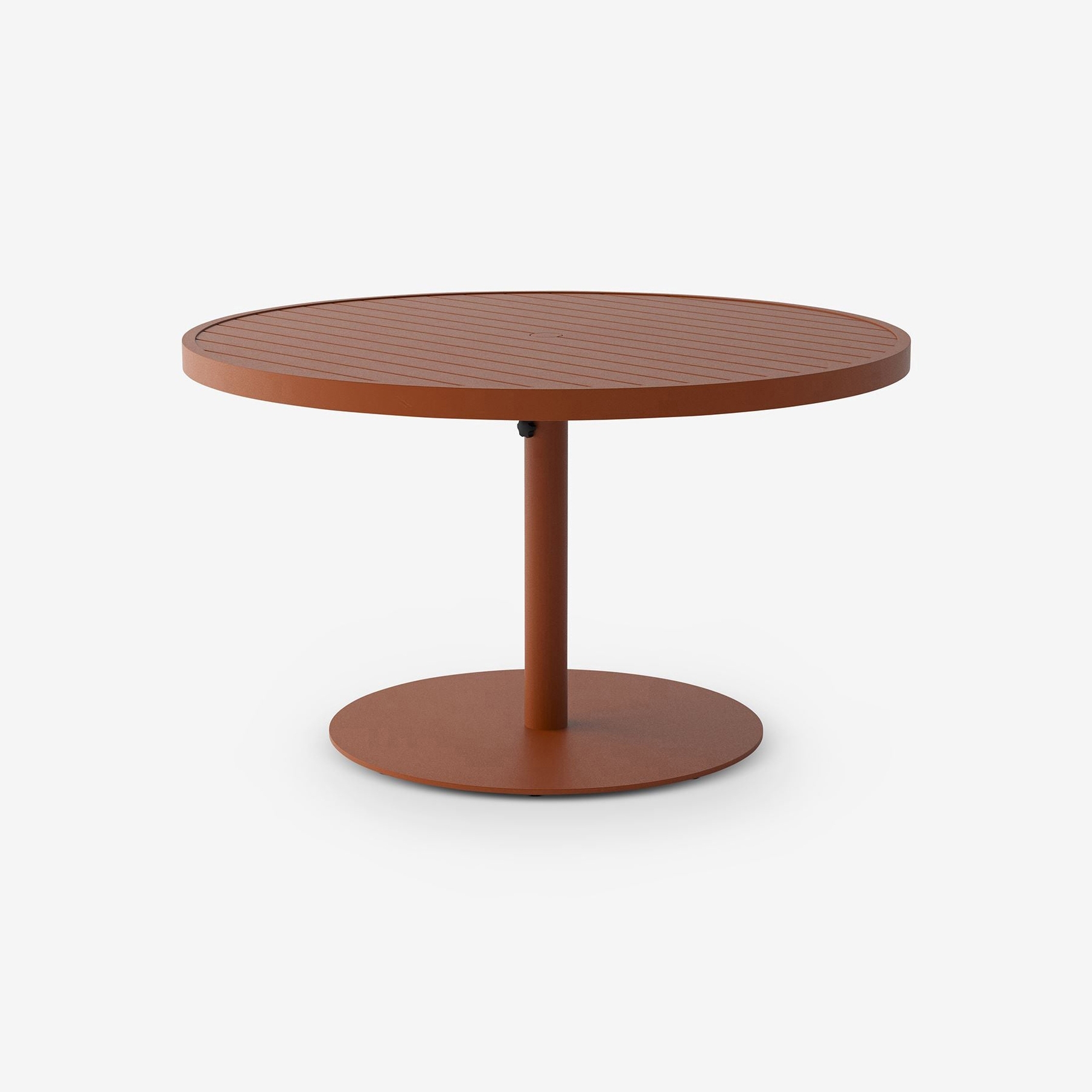 Display product Eos Round Table | Rust from manufacturer Case Furniture
