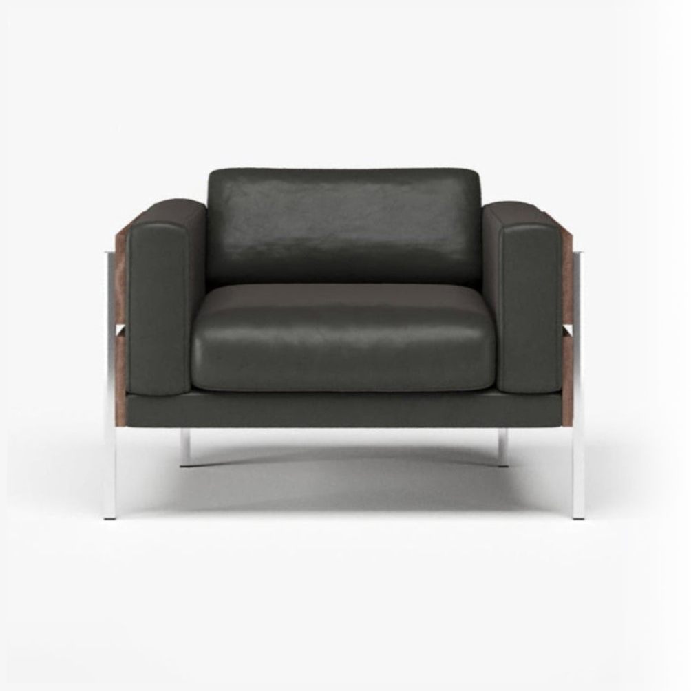 Afficher le produit Forum Armchair | Leather du fabricant Case Furniture