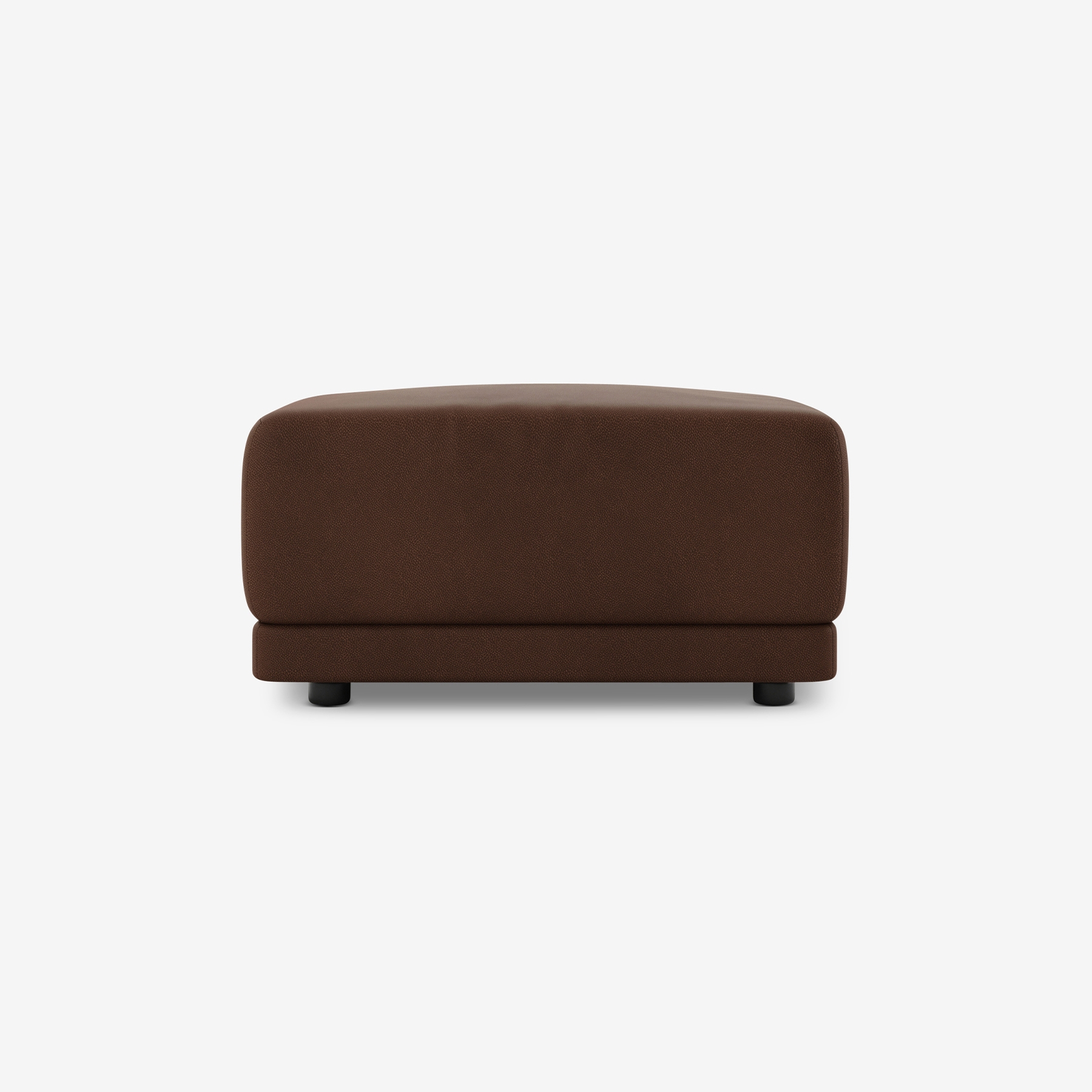 Kelston Ottoman | Canyon - Leather