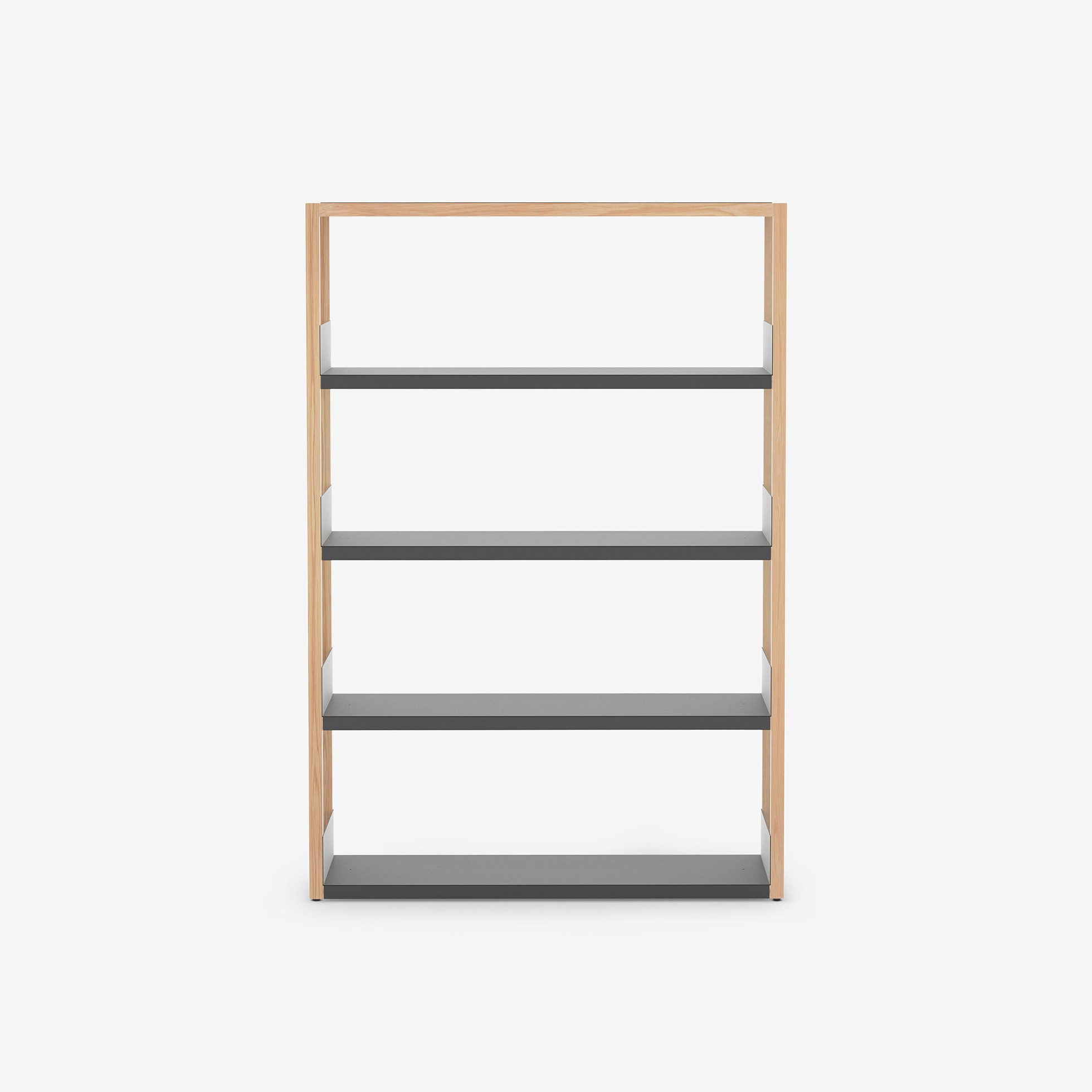 Lap Shelving Medium | Library | Oak / Black