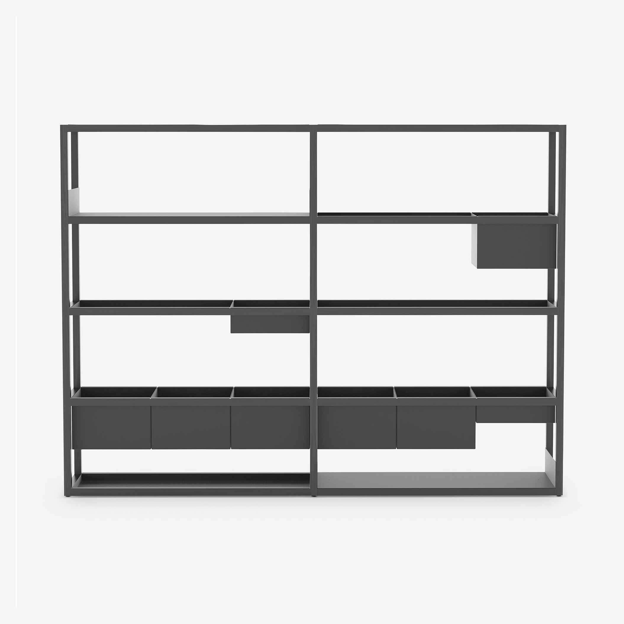 Produkt Lap Shelving Medium | Storage | Black des Herstellers Case Furniture anzeigen