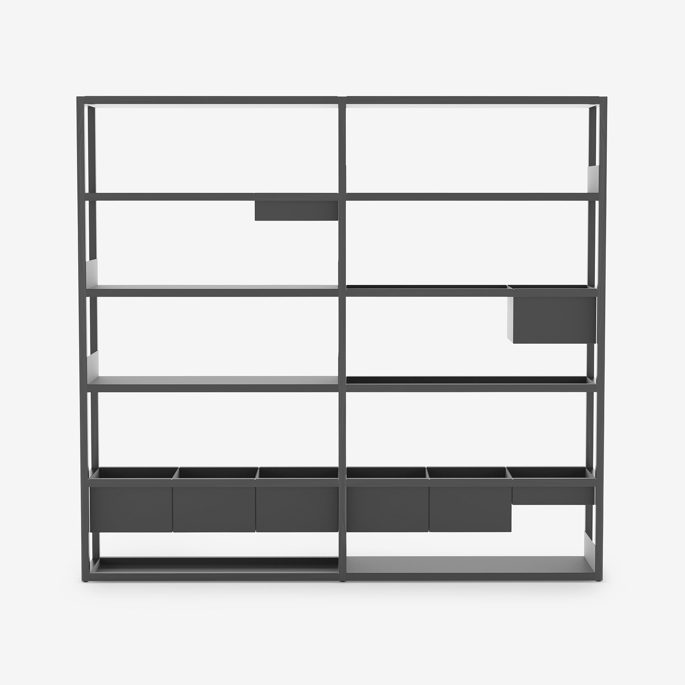 Lap Shelving Tall | Storage | Black