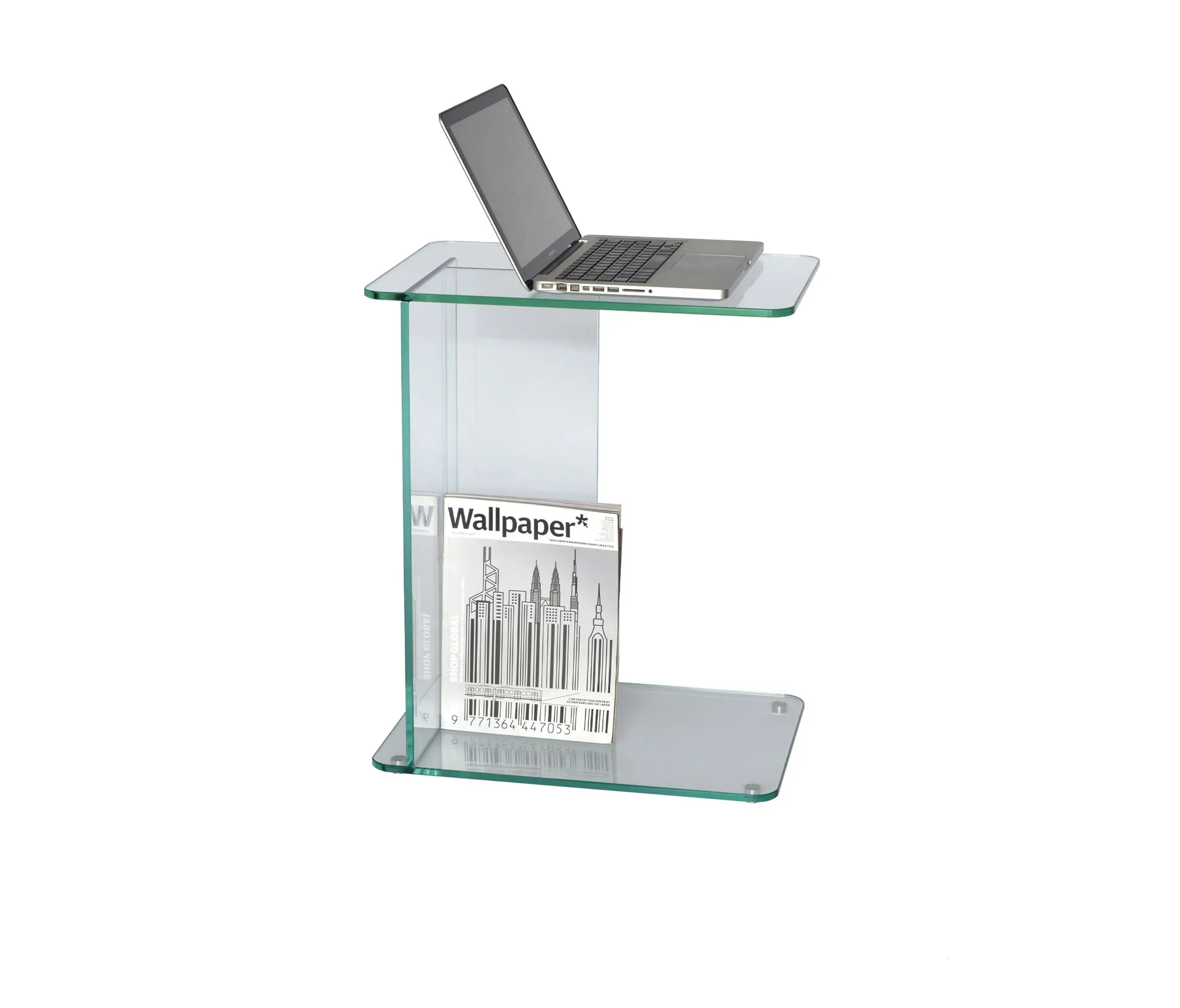 LUCENT LAPTOP TABLE | CLEAR GLASS - Side tables from Case Furniture ...