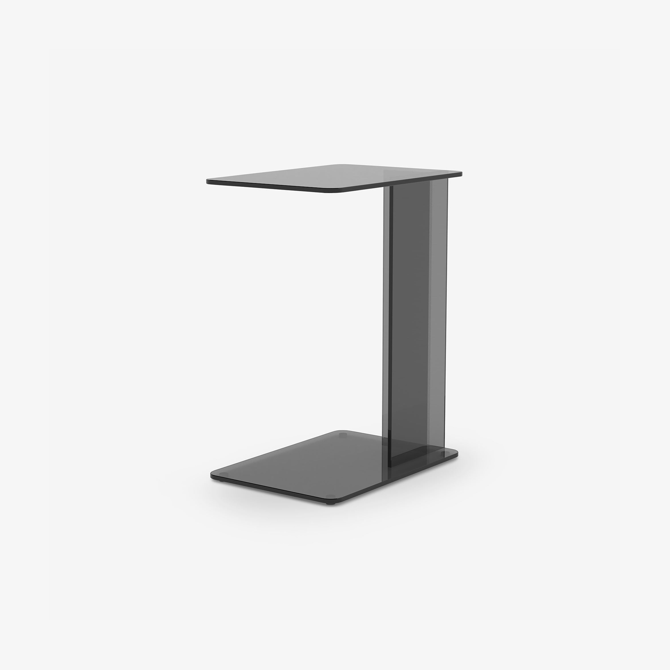Lucent Laptop Table | Smoke Glass