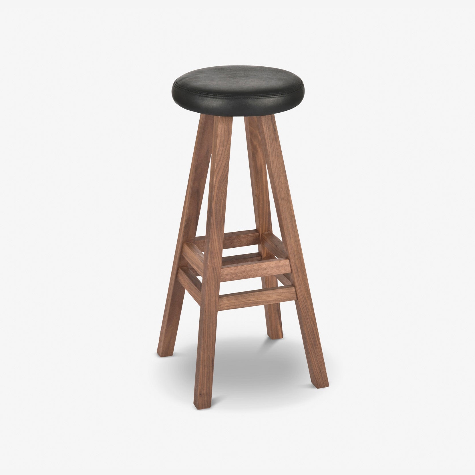 Oki-Nami Stool | Walnut
