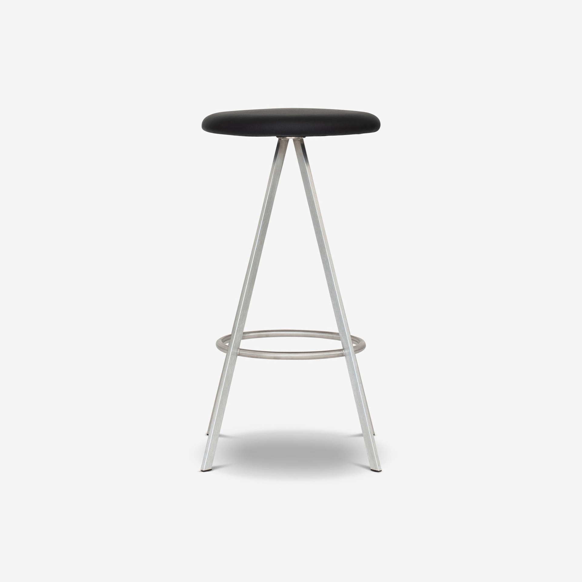 Display product Quad-Space Stool | Black - Leather from manufacturer Case Furniture