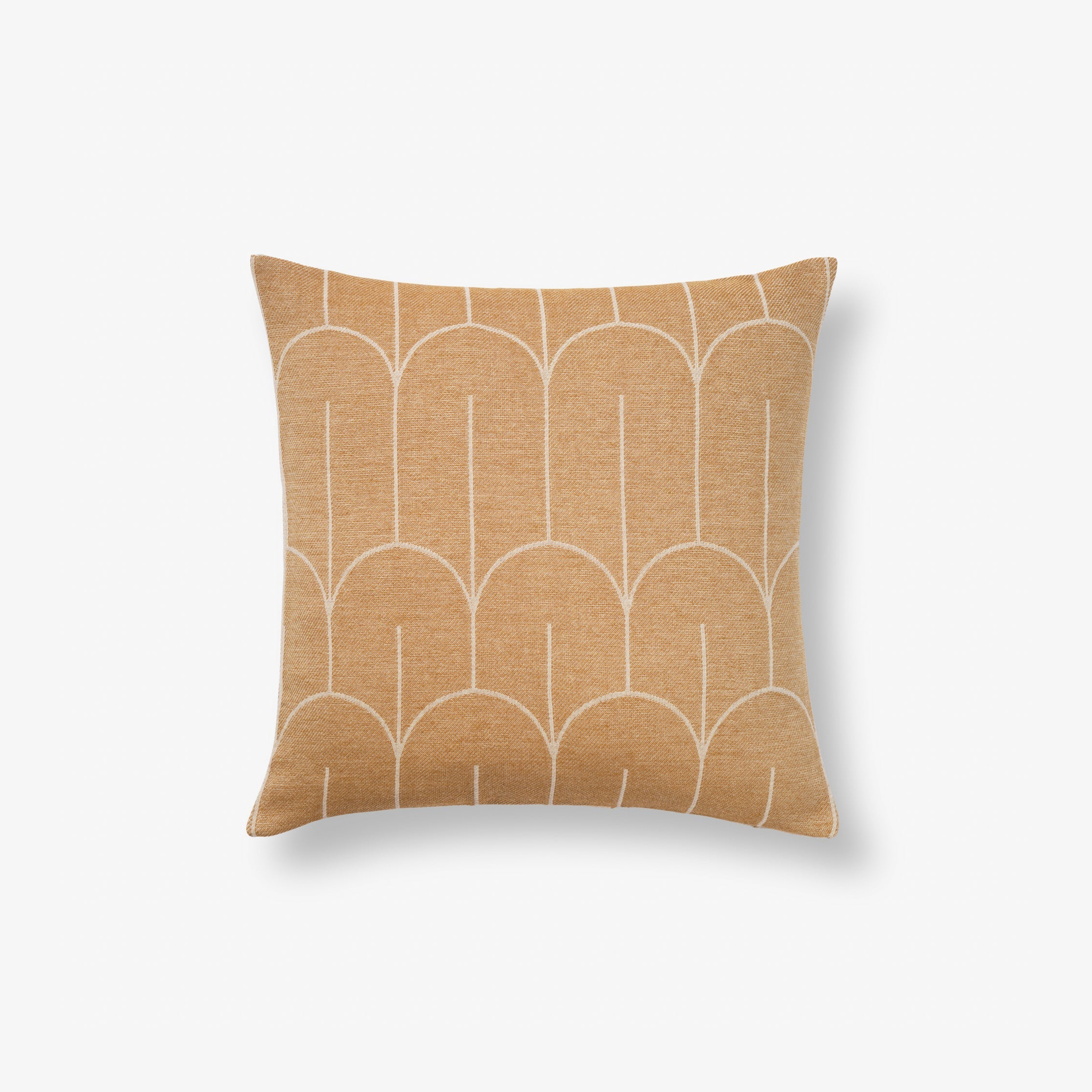 Scales Cushion | ochre