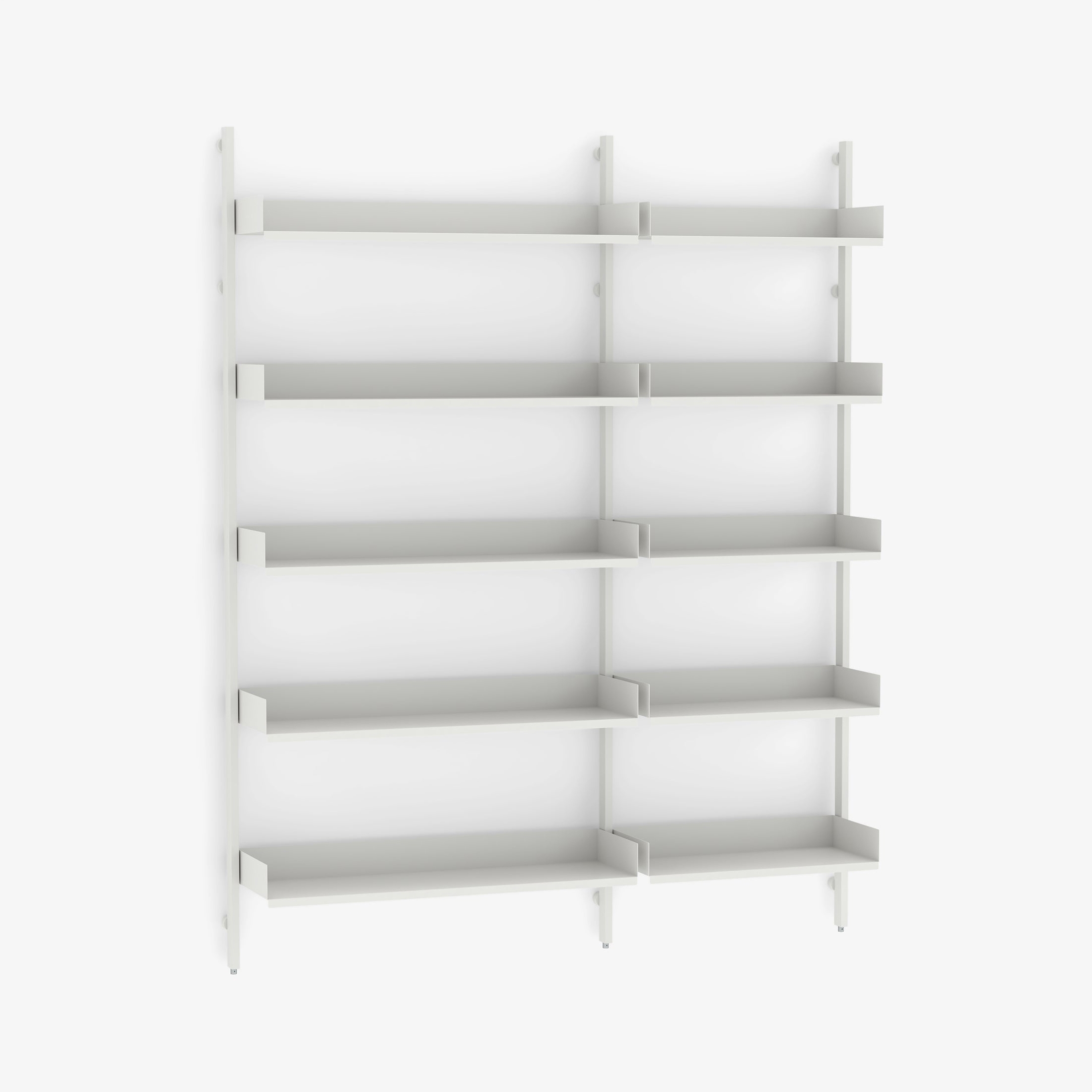 Mostrar el producto Slot Shelving Double | White - width 900 / 600 mm del fabricante Case Furniture