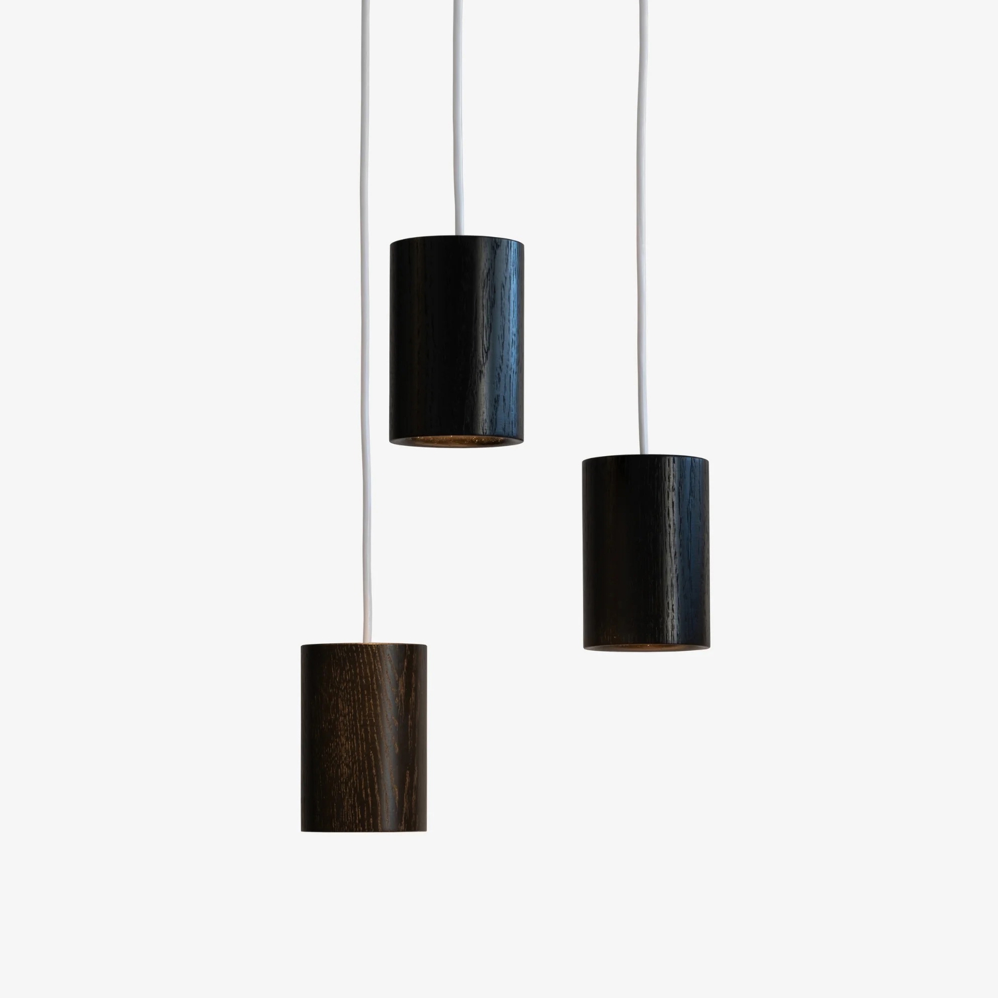 Solid 3-Pendant Cluster | Cylinder