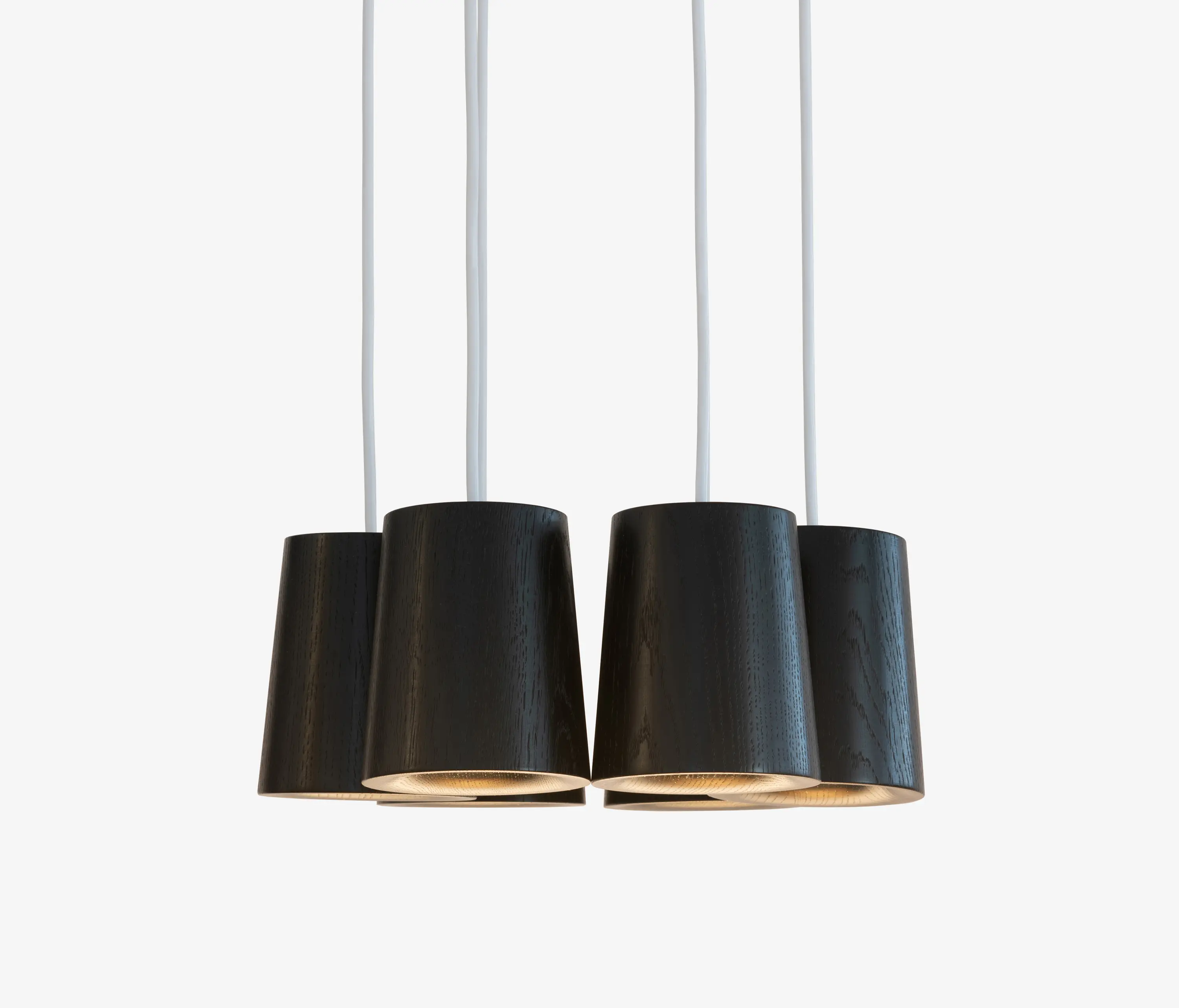Case Furniture - Solid 6-Pendant Cluster | Cone
