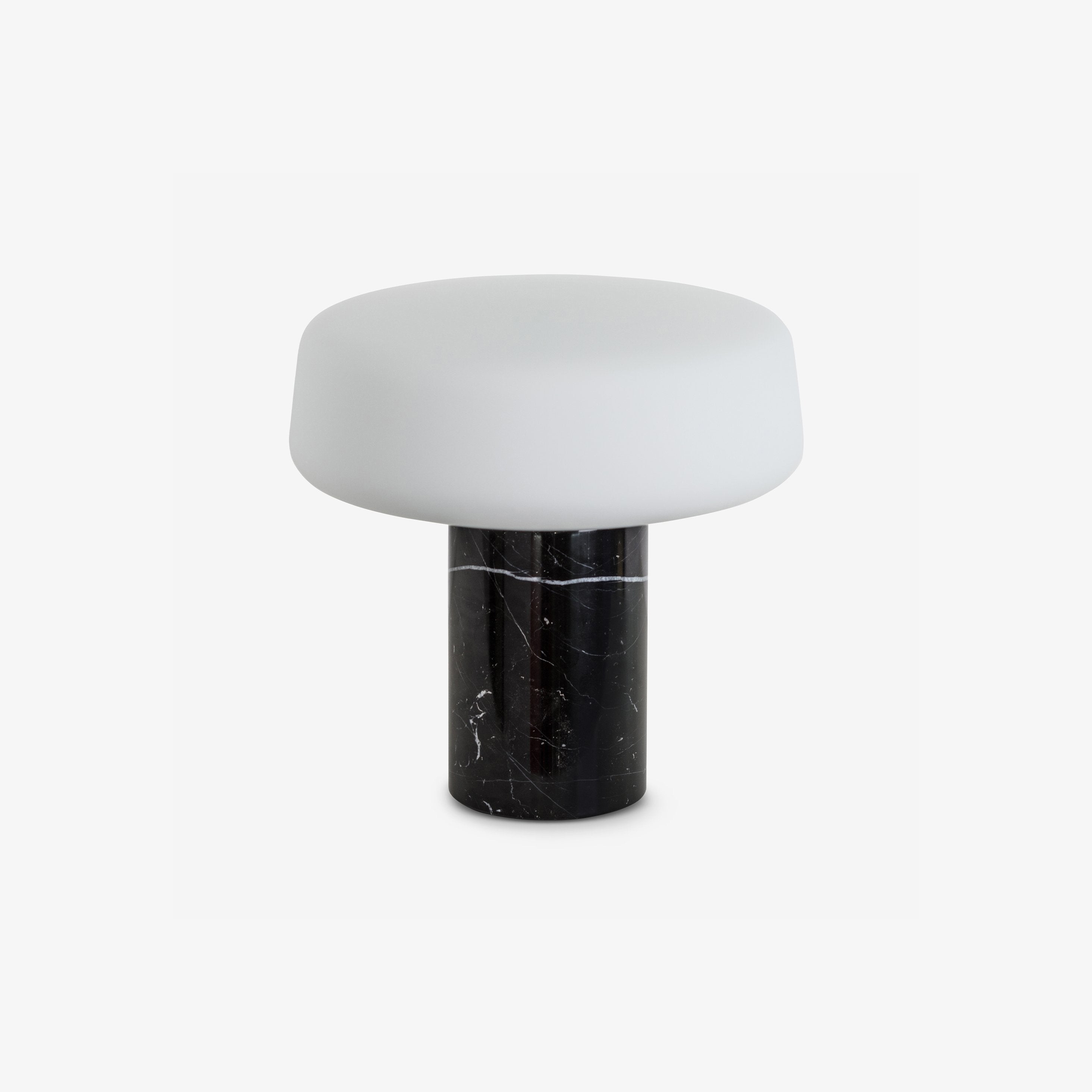 Display product Solid Table Light | Nero Marquina Marble from manufacturer Case Furniture