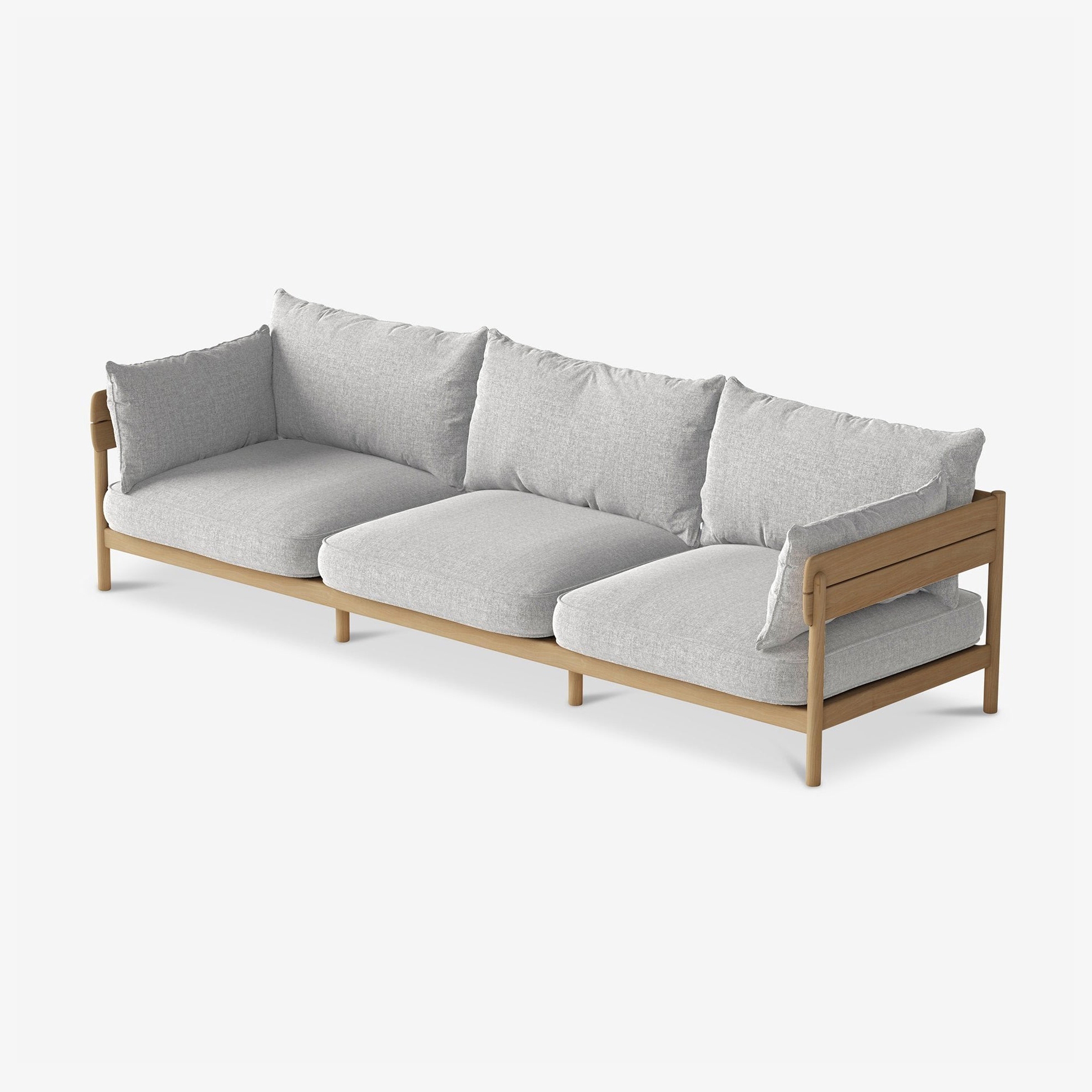 Display product Tanso 3-Seater Sofa | Teak from manufacturer Case Furniture