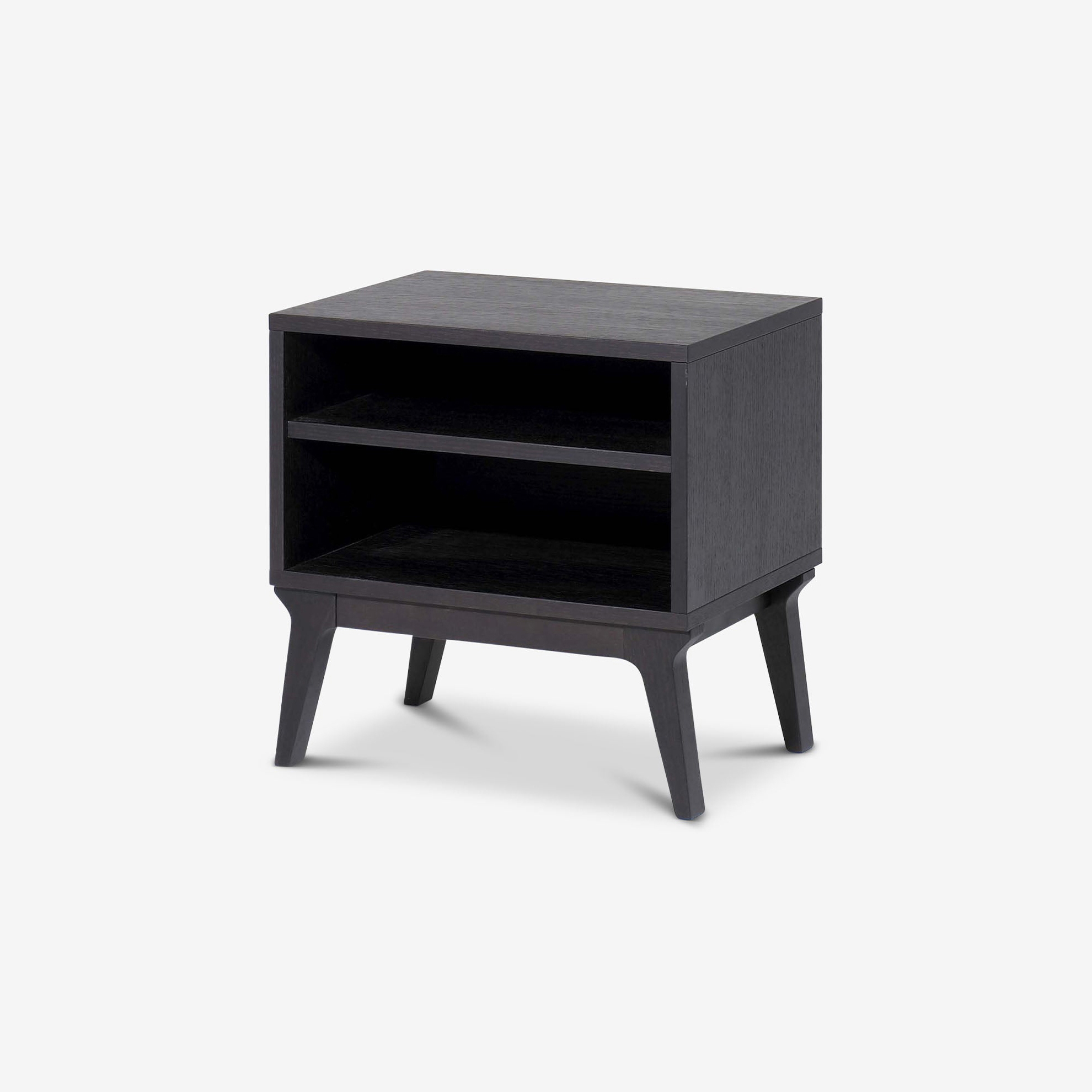 Valentine Bedside Table | Black Stain