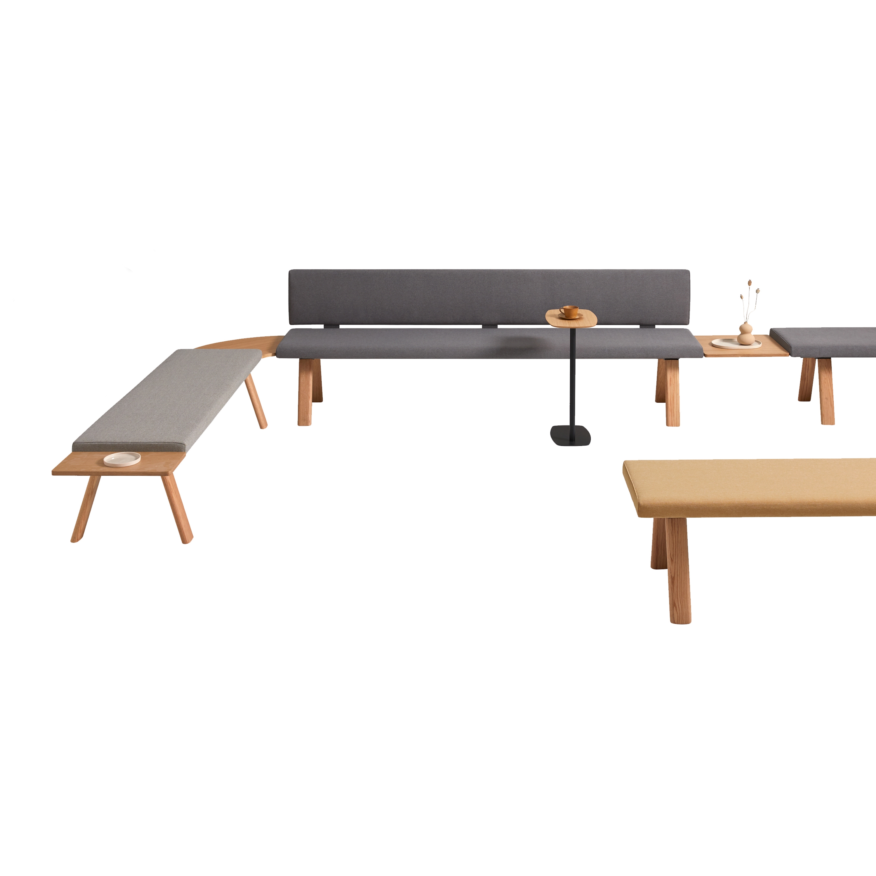 Display product Plania Bench from manufacturer Inclass