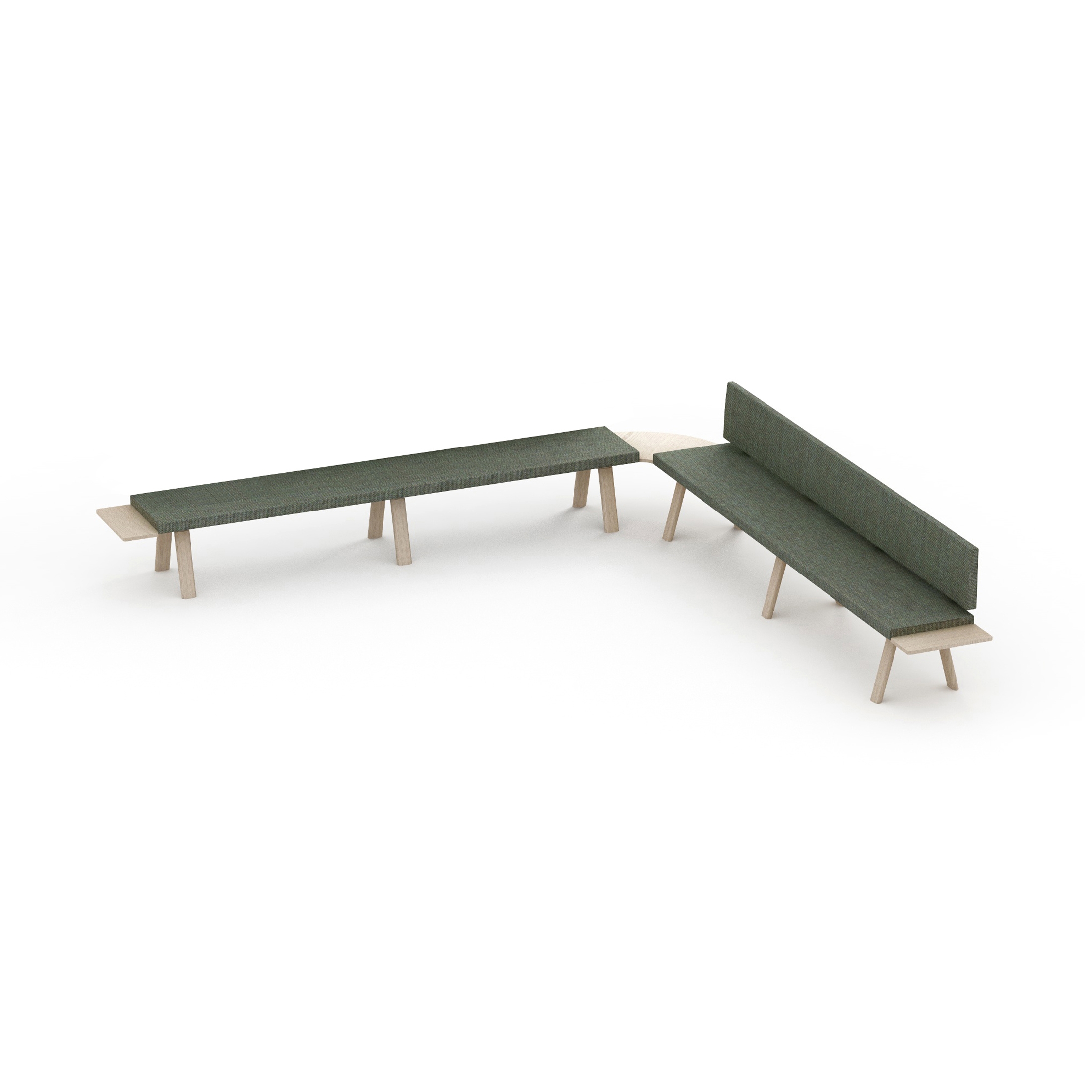 Display product Plania Bench from manufacturer Inclass