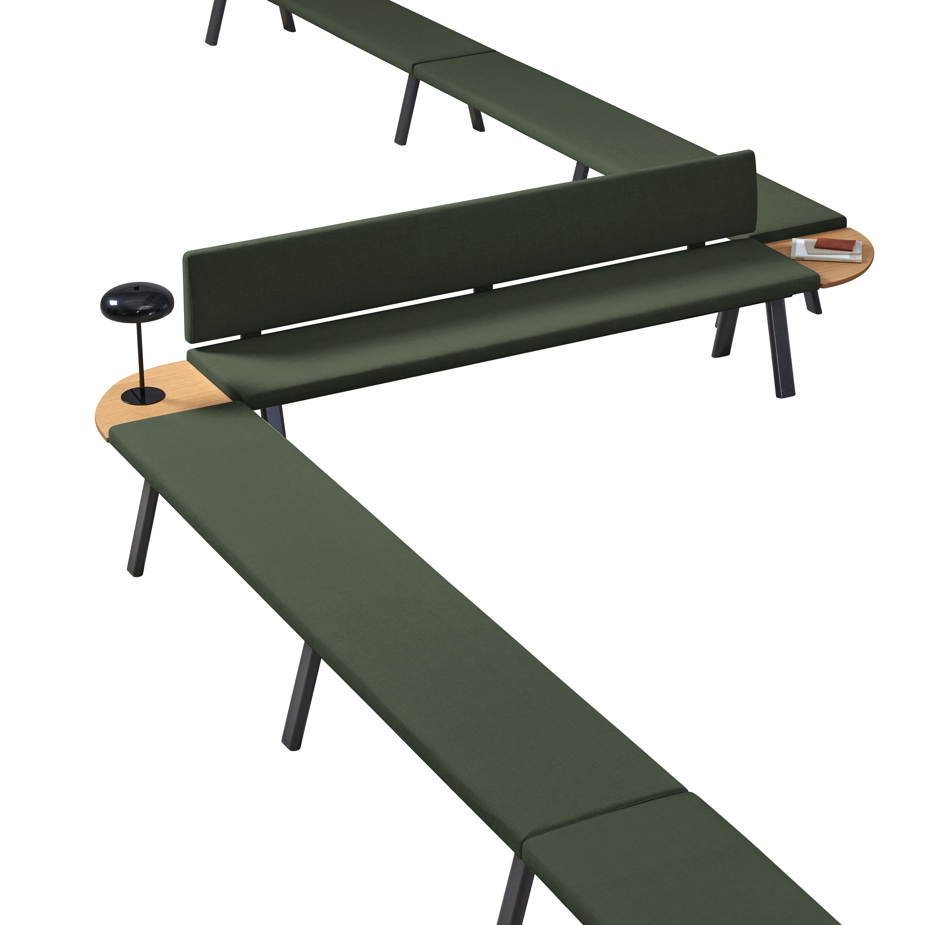 Vertoon produk Plania Bench van vervaardiger Inclass