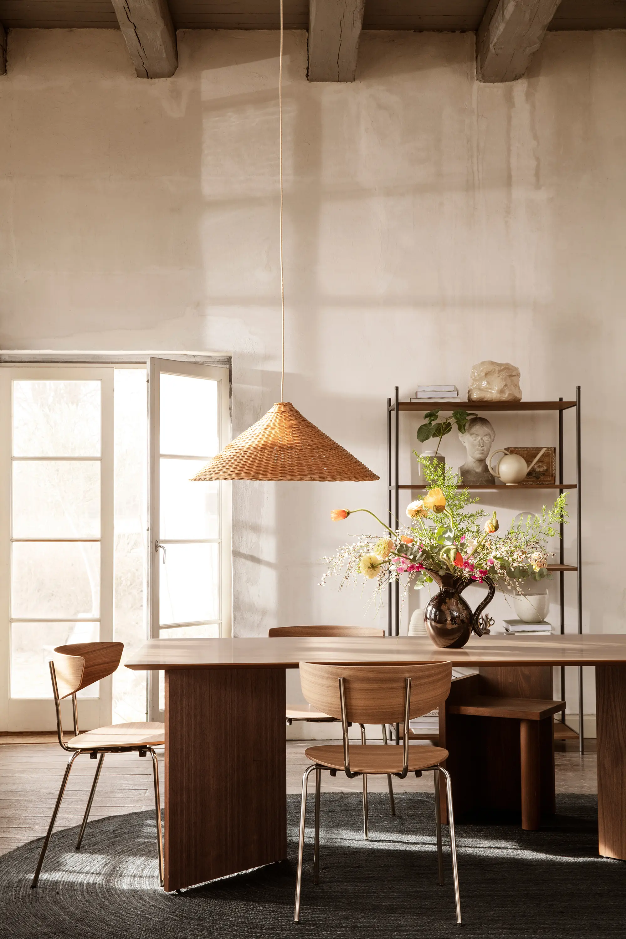 ferm LIVING - Mingle Table Top 210 cm - Dark Stained Oak