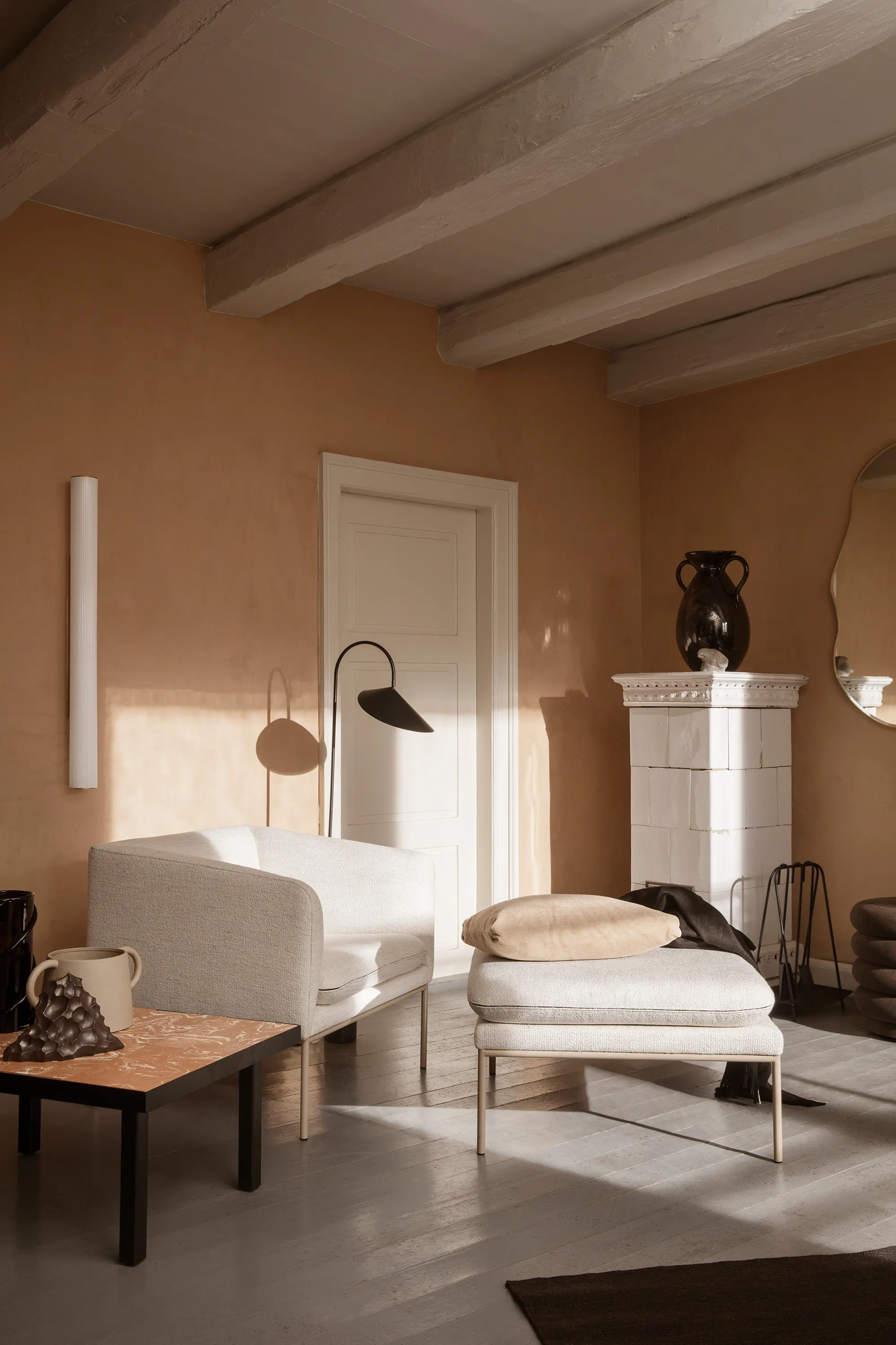 ferm LIVING - Turn Daybed - Cotton-Linen