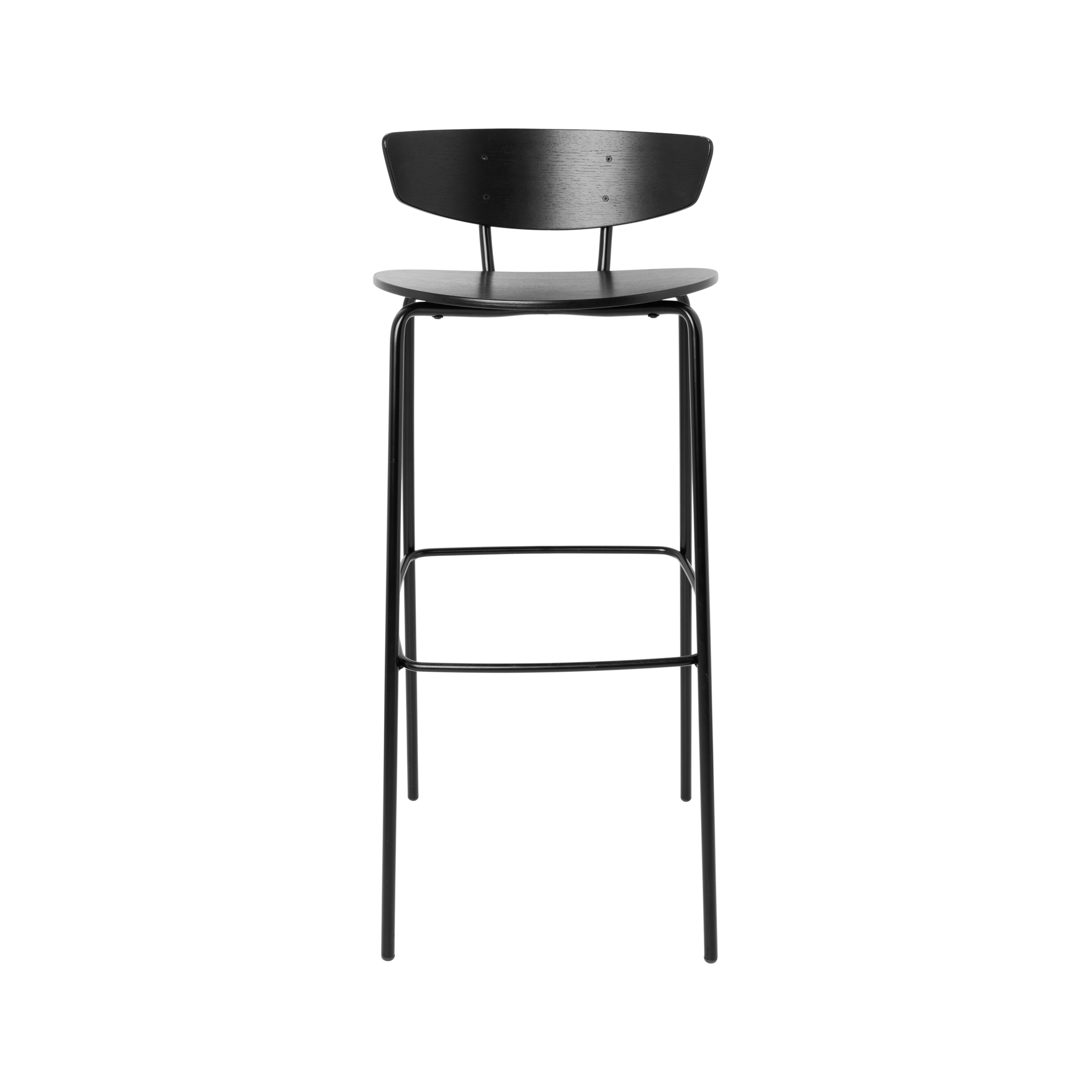 Herman Bar Chair - Black