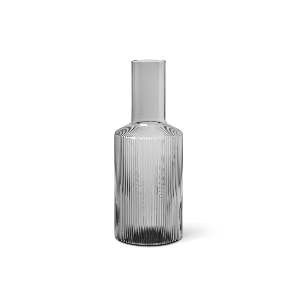Ripple Carafe - Smoked Grey