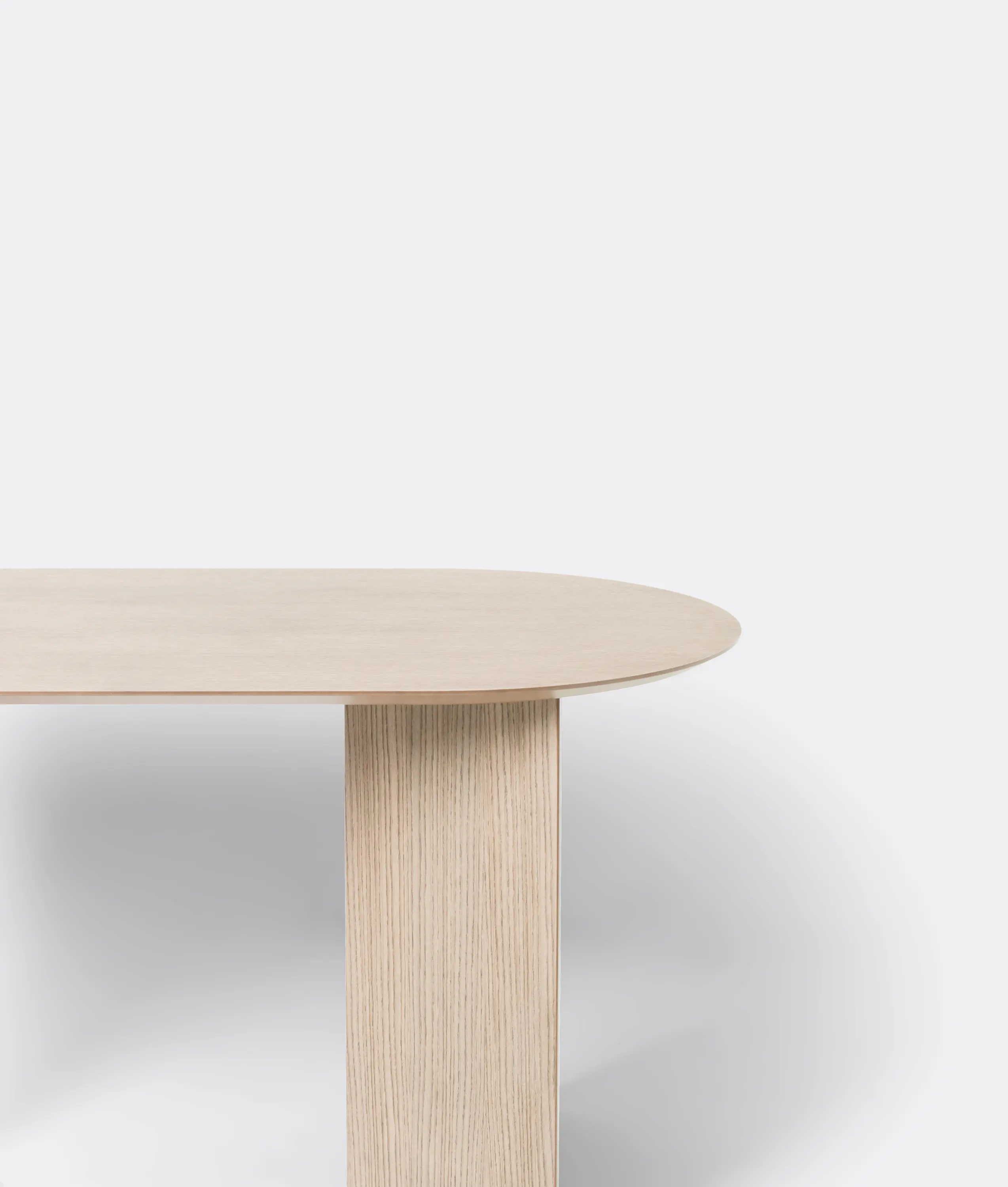 ferm LIVING - Mingle Table Top Oval 150 cm - Nat Oak