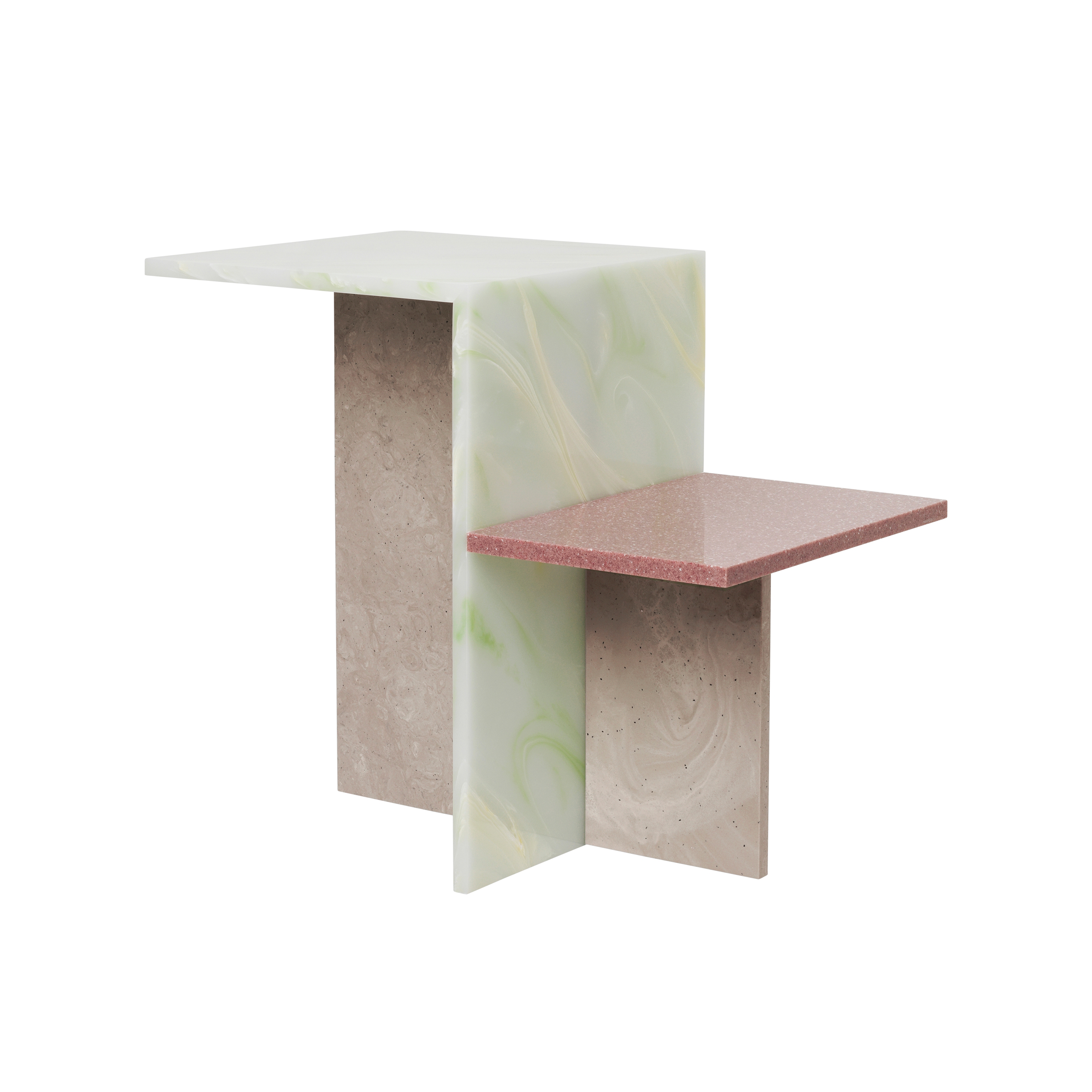 Distinct Side Table - Multi