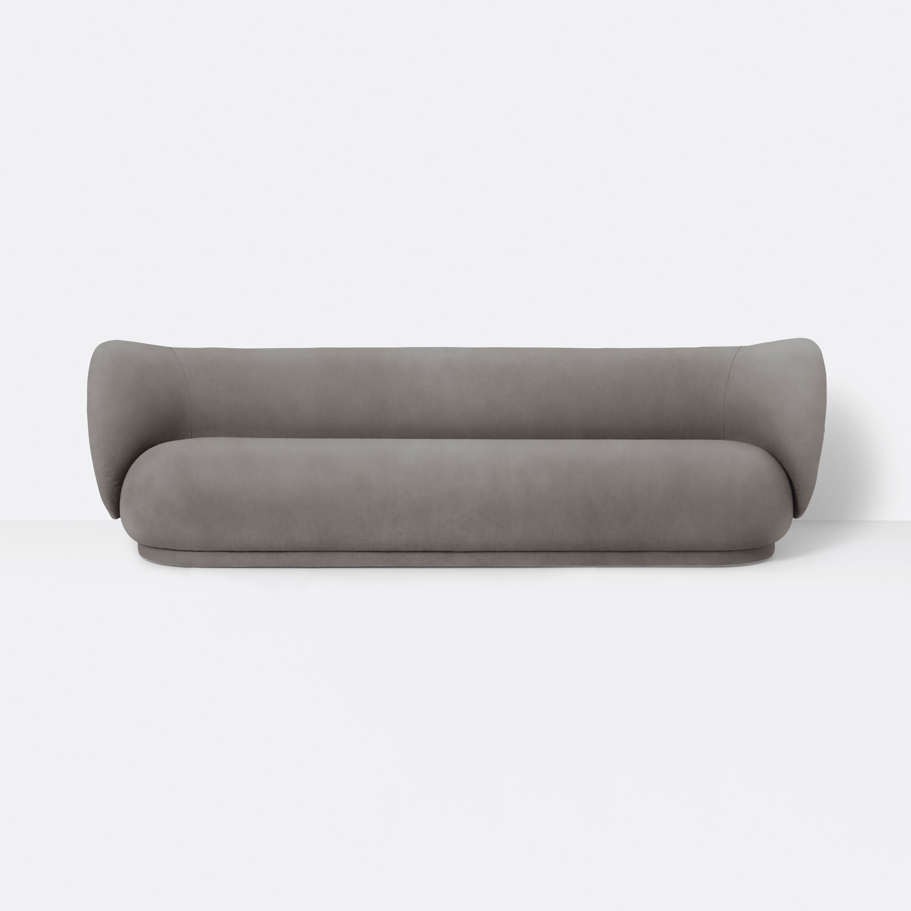 Rico 4-Seater Sofa - Brushed - Warm Grey