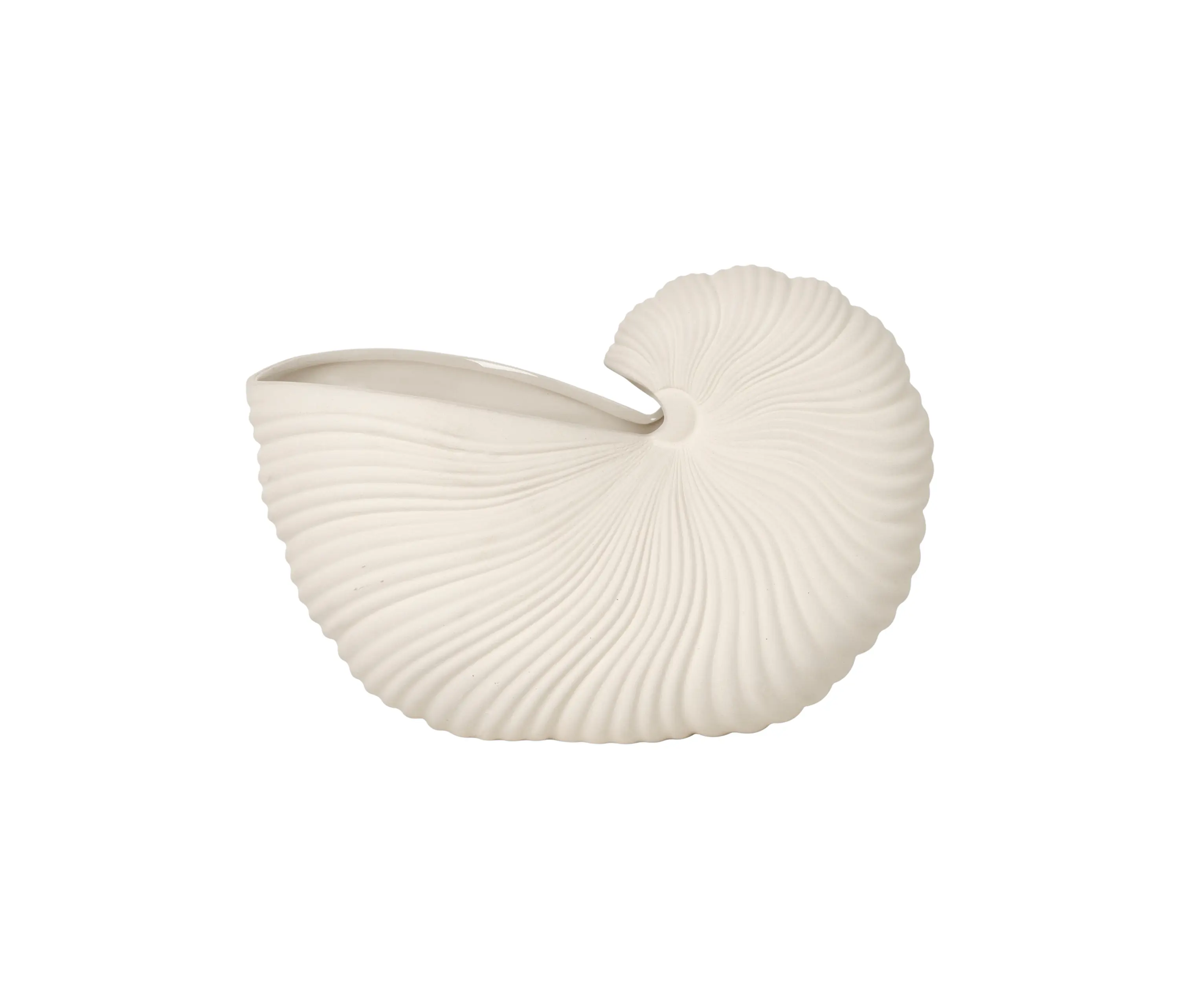 ferm LIVING - Shell Pot - Off-White
