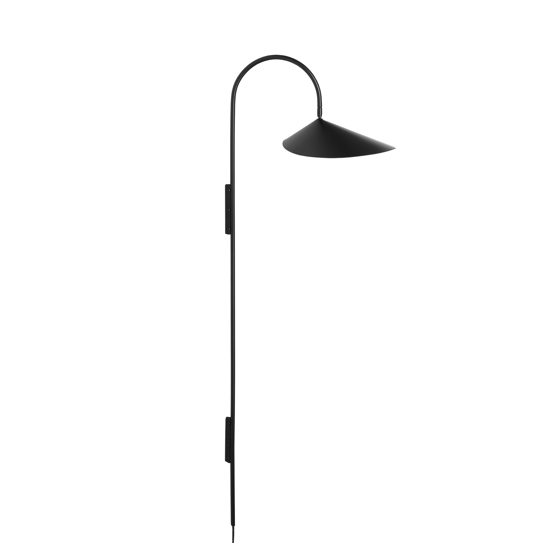 Display product Arum Wall Lamp Tall - Black from manufacturer ferm LIVING