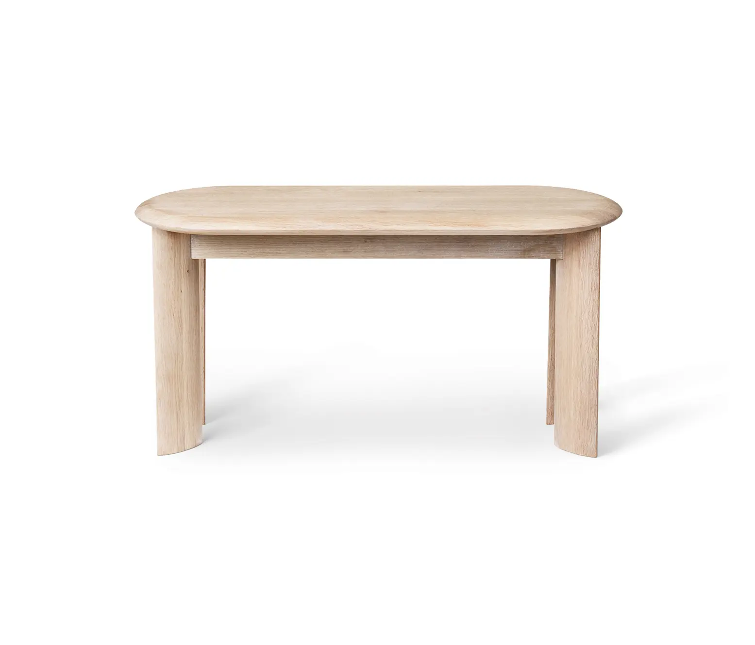 ferm LIVING - Bevel Bench - White Oiled Oak