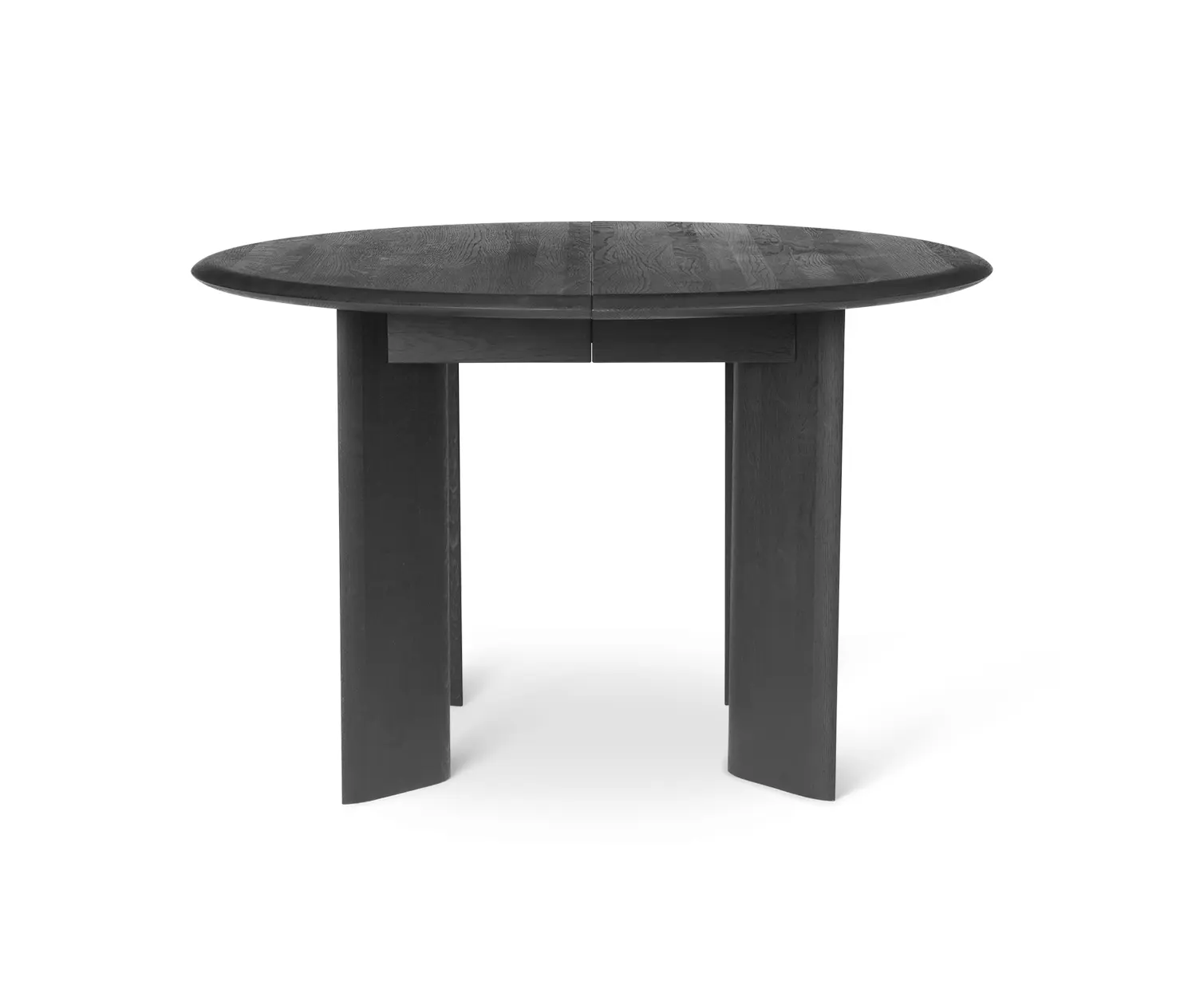 ferm LIVING - Bevel Table Extendable x1 - Black Oiled Oak