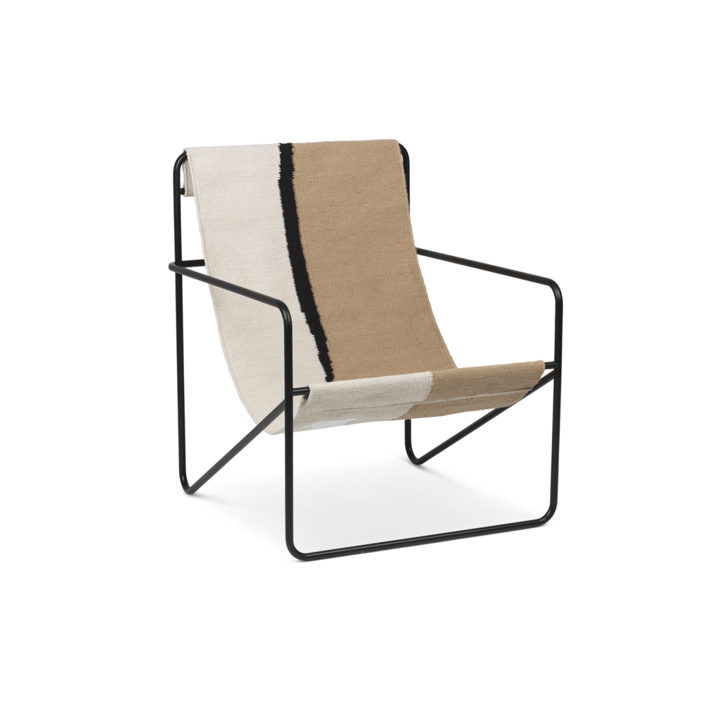 Desert Lounge Chair - Black/Soil