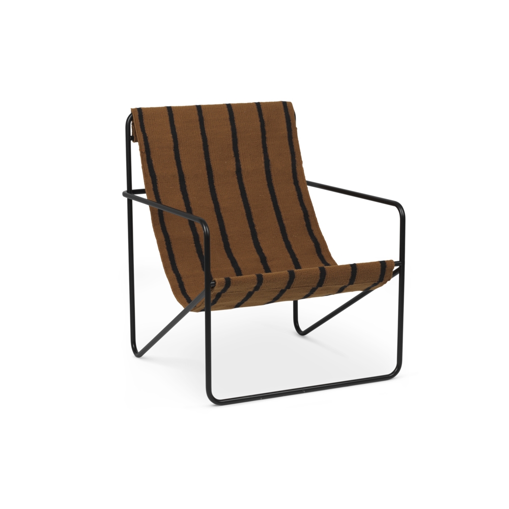 Desert Lounge Chair - Black/Stripe