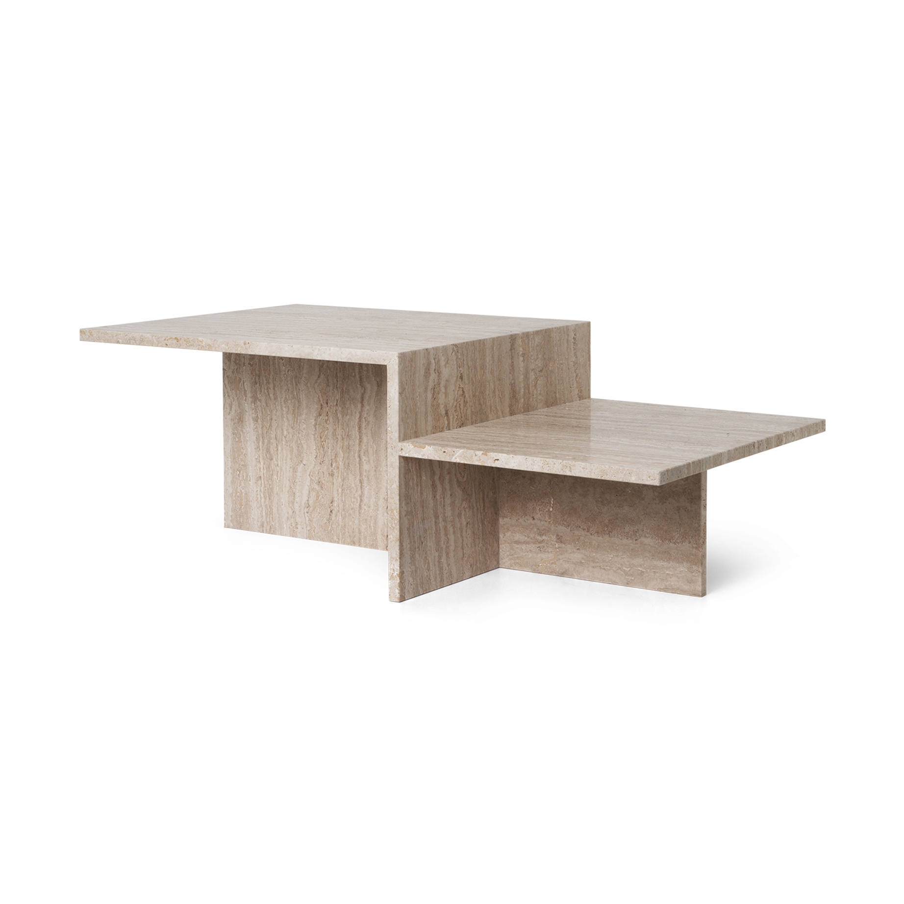 Distinct Coffee Table - Travertine